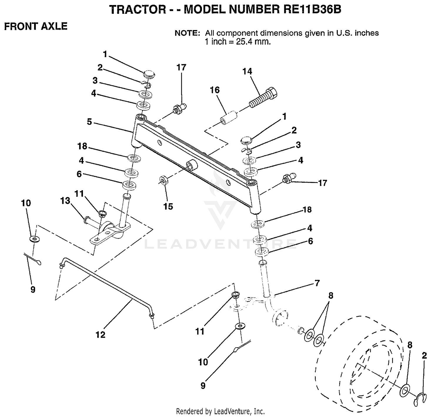 FRONT AXLE