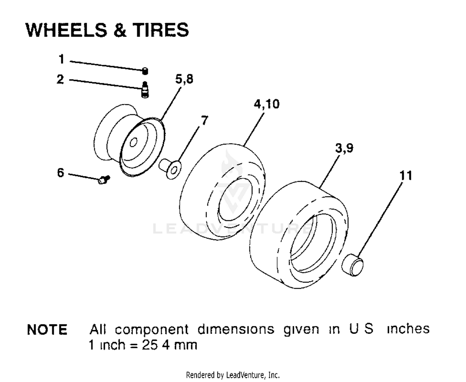 WHEELS AND TIRES