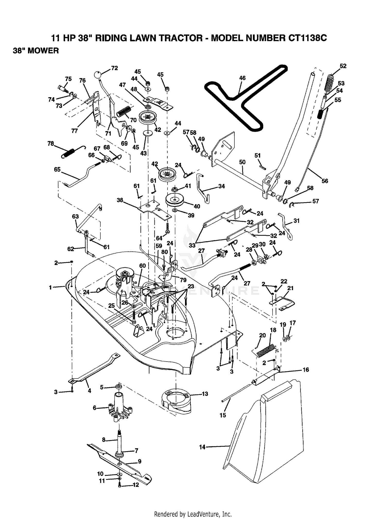 38" MOWER