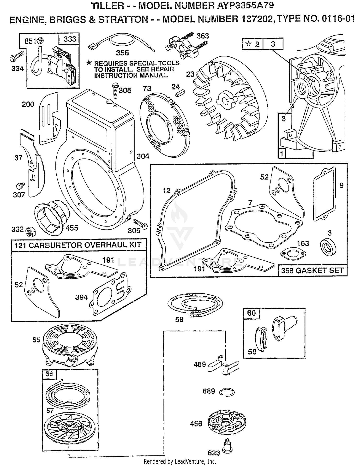 ENGINE (BRIGGS & STRATTON)
