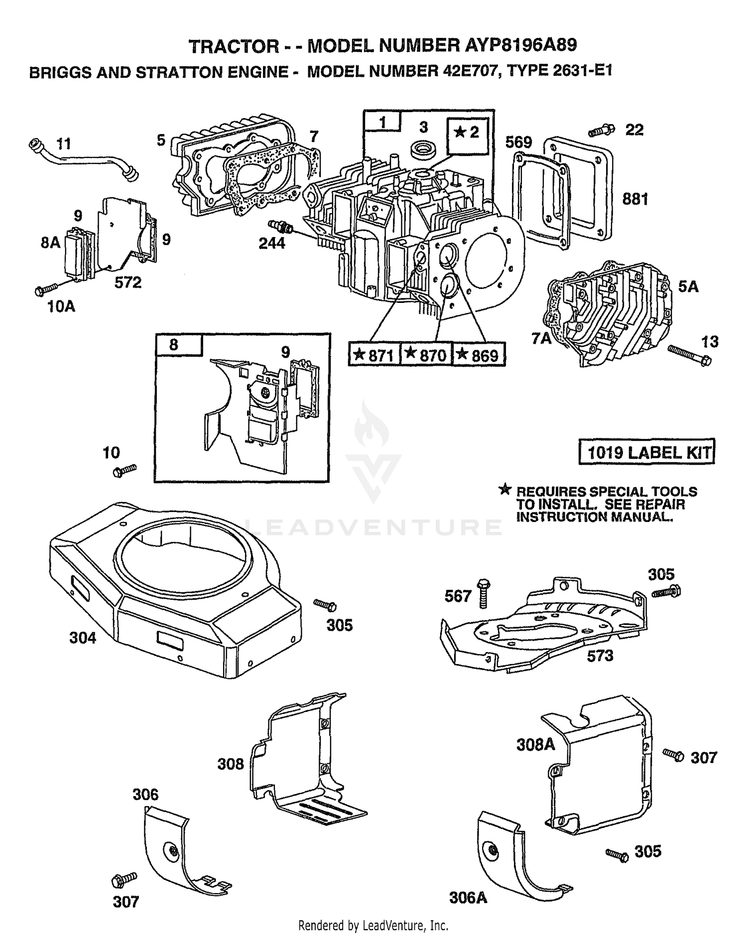 BRIGGS AND STRATTON ENGINE