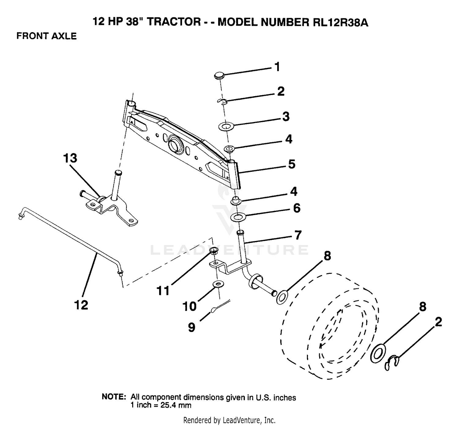 FRONT AXLE