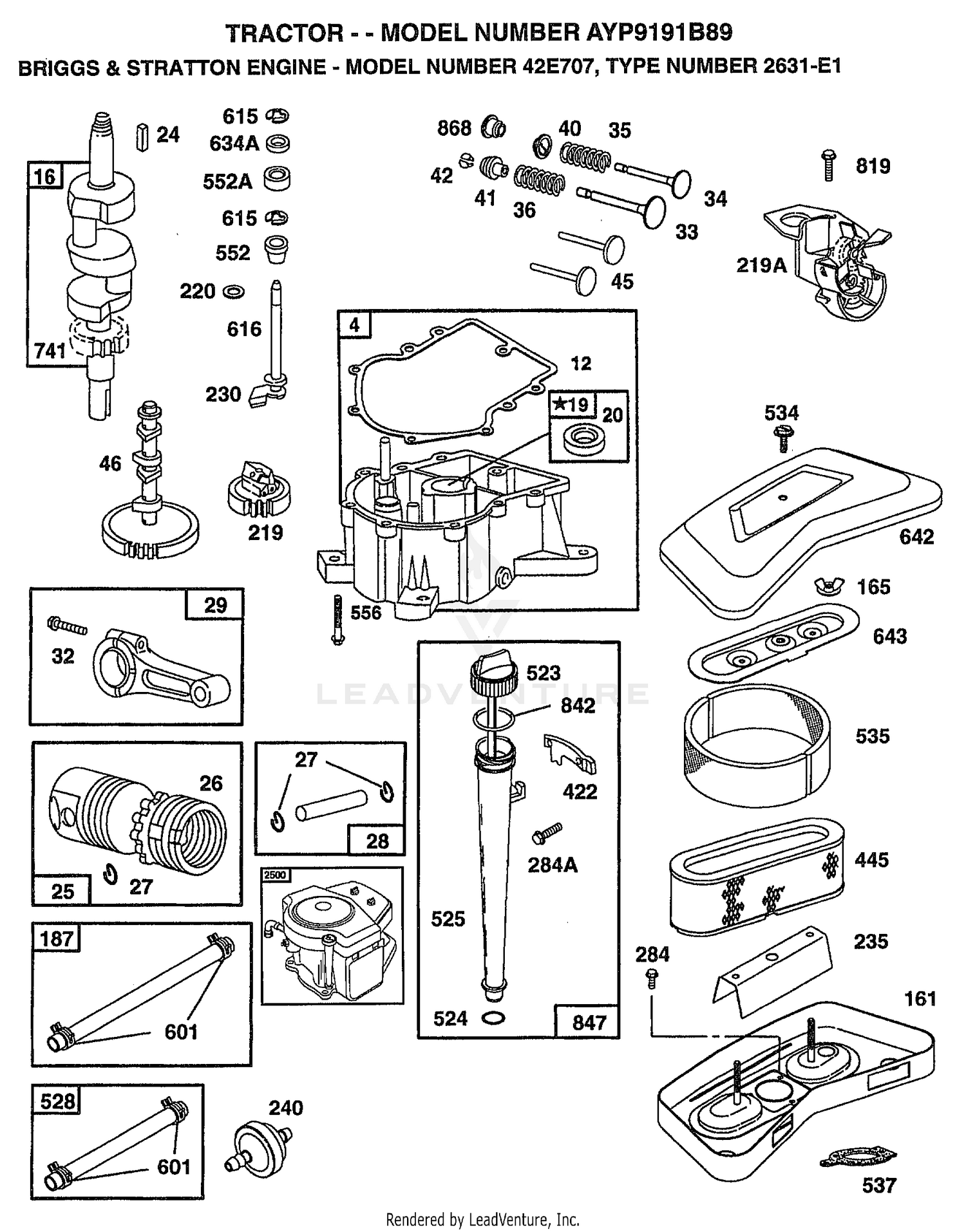 BRIGGS AND STRATTON ENGINE