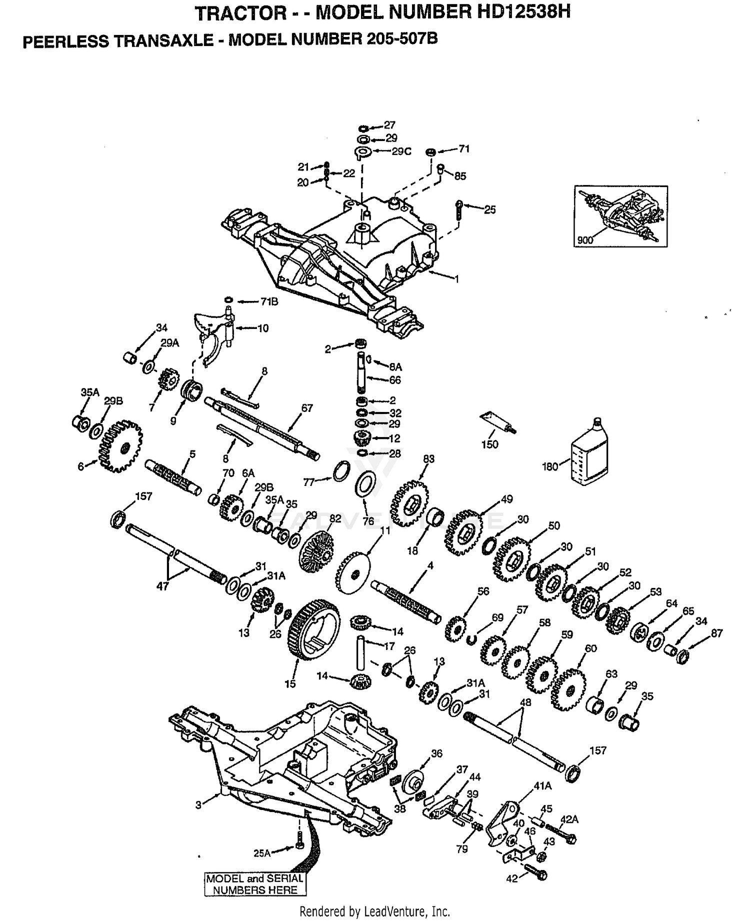 PEERLESS TRANSAXLE