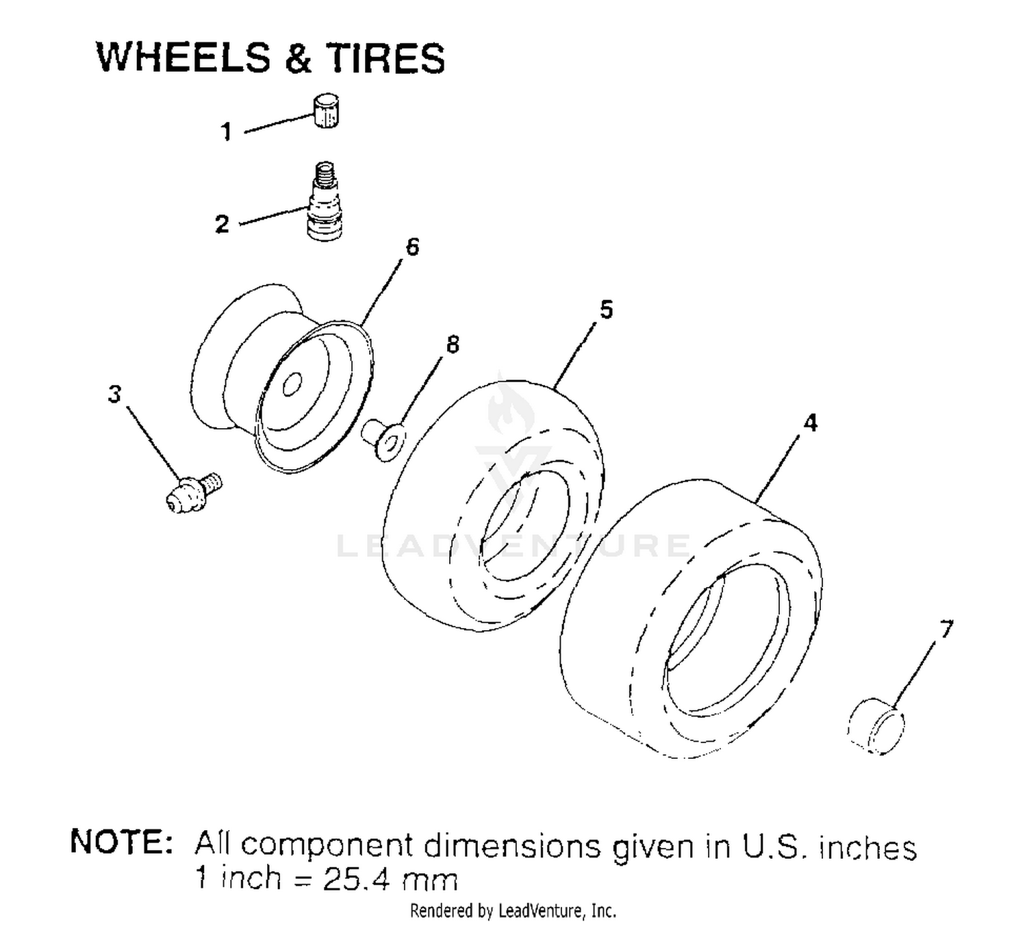 WHEELS AND TIRES