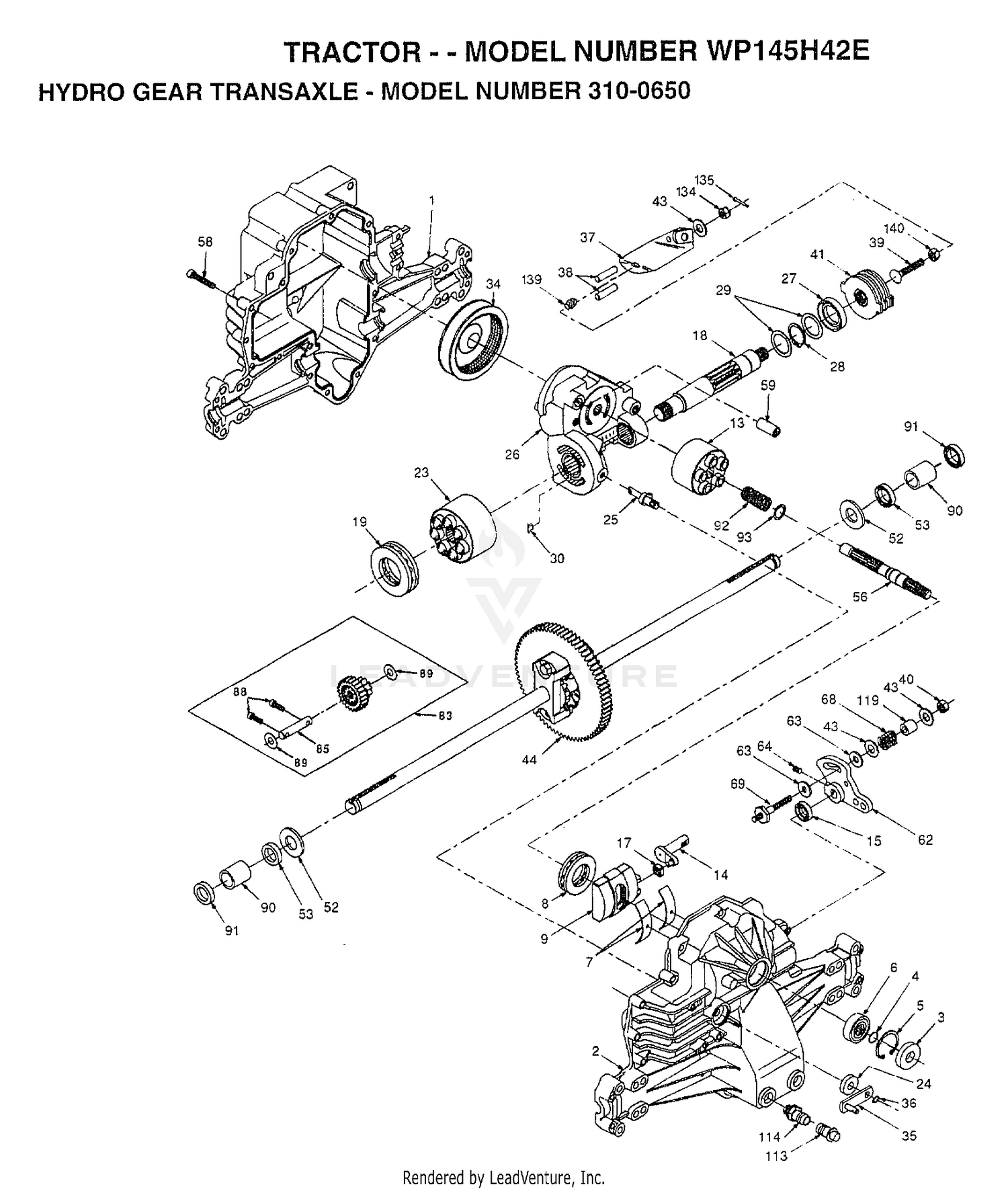 HYDRO GEAR TRANSAXLE