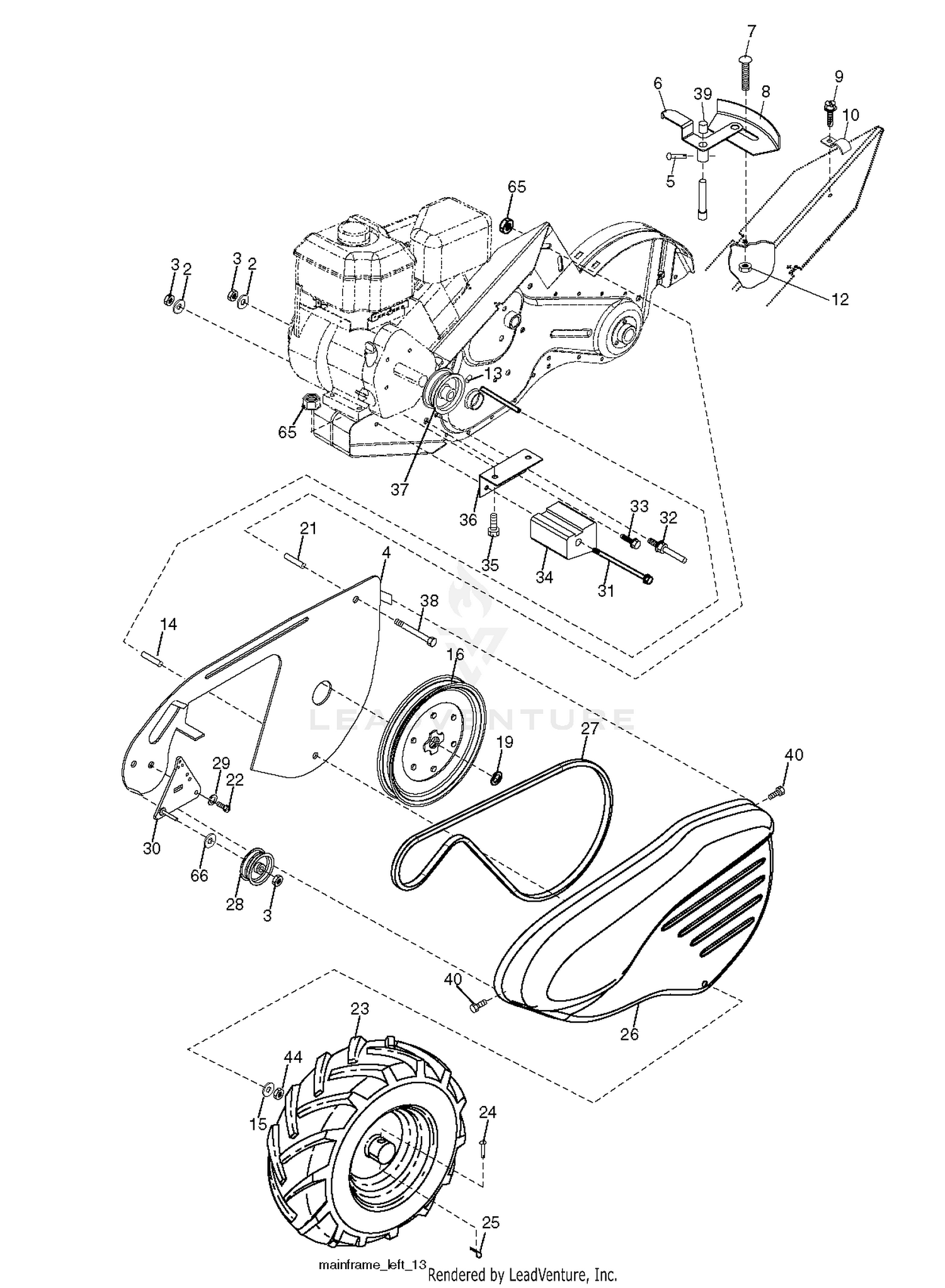 Assembly diagram