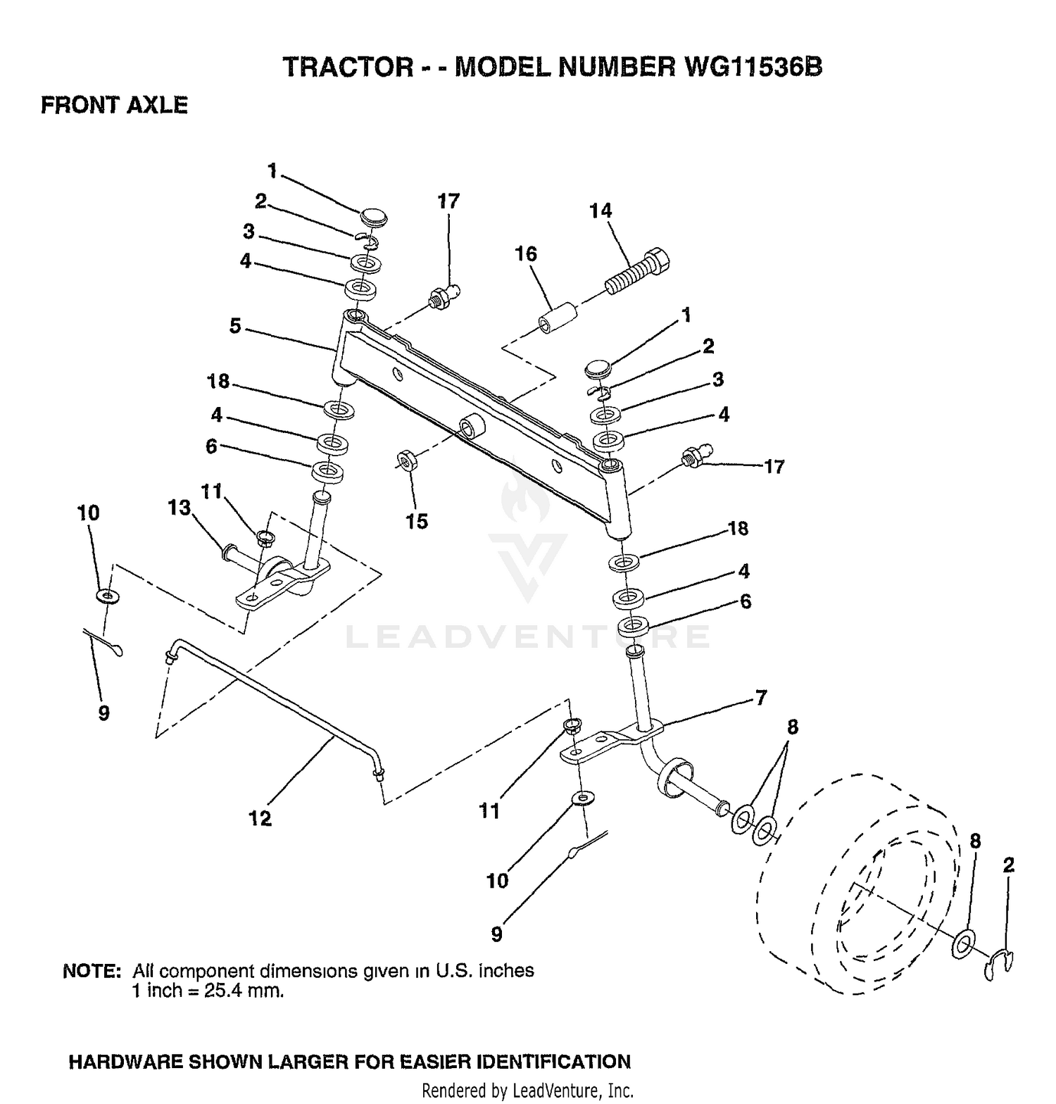 FRONT AXLE
