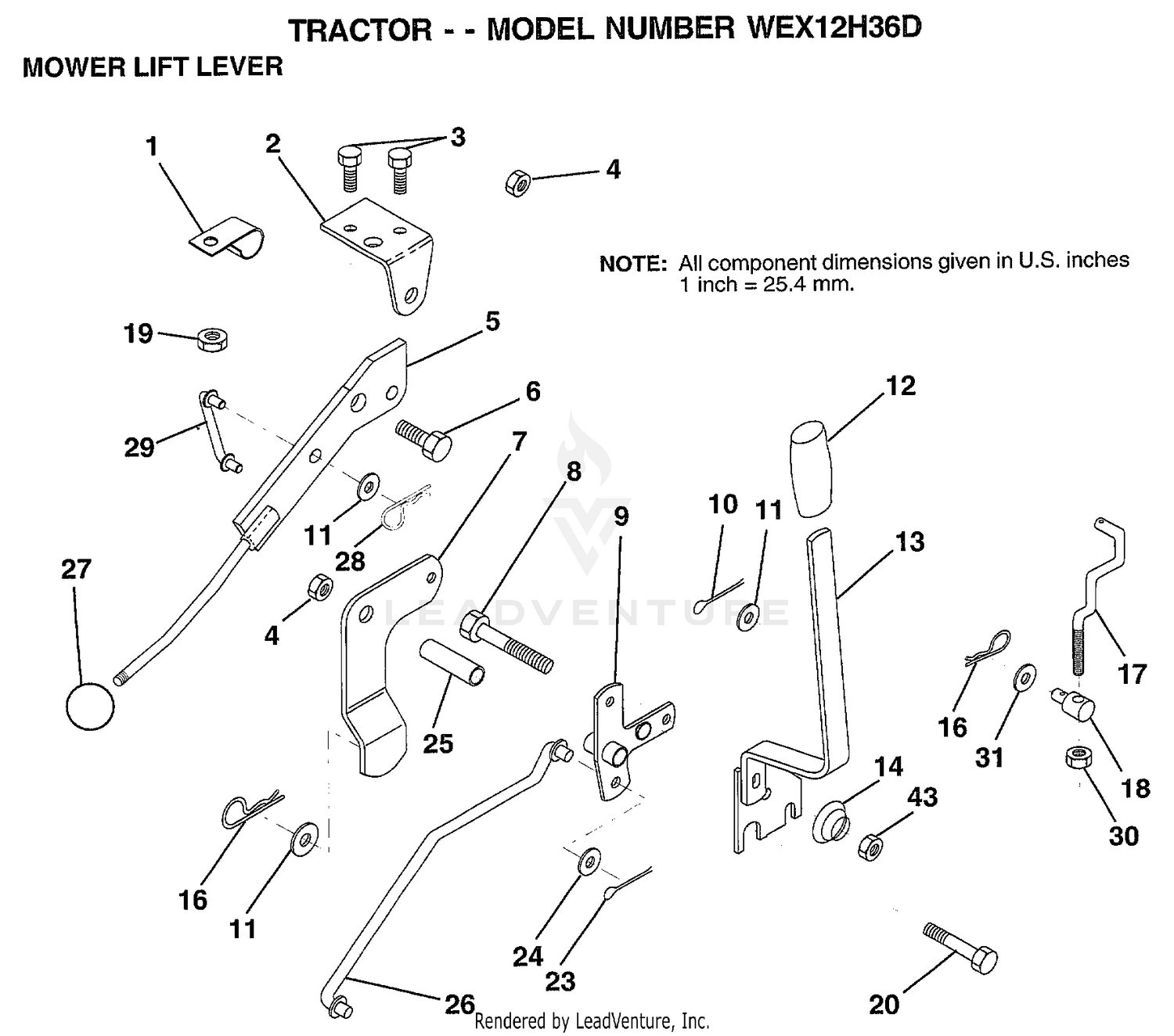 LIFT LEVER