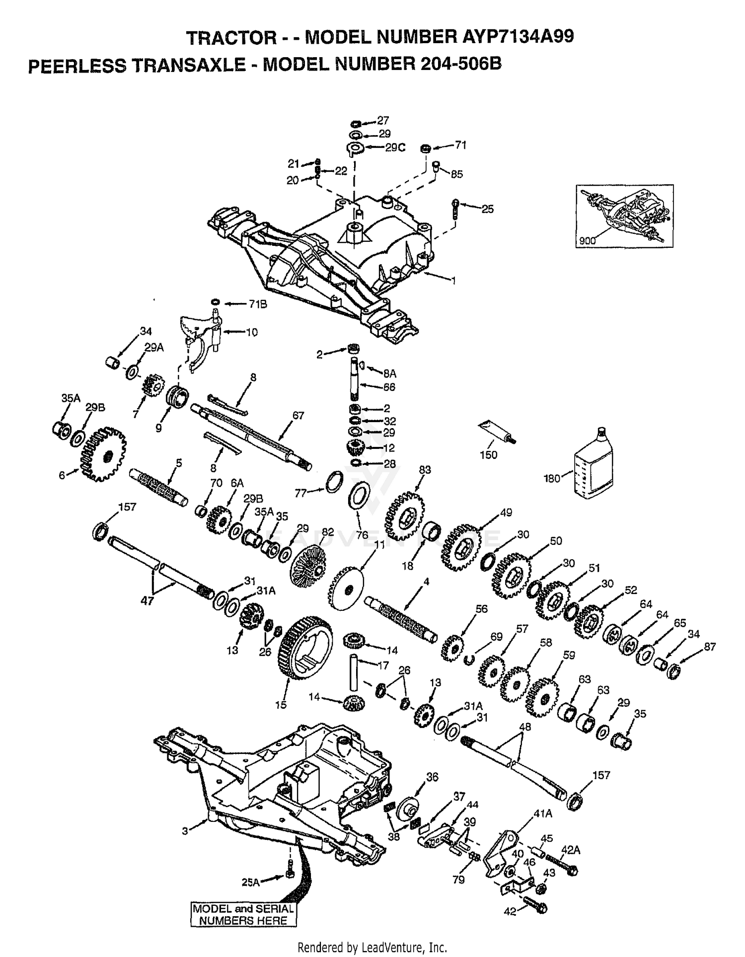 PEERLESS TRANSAXLE