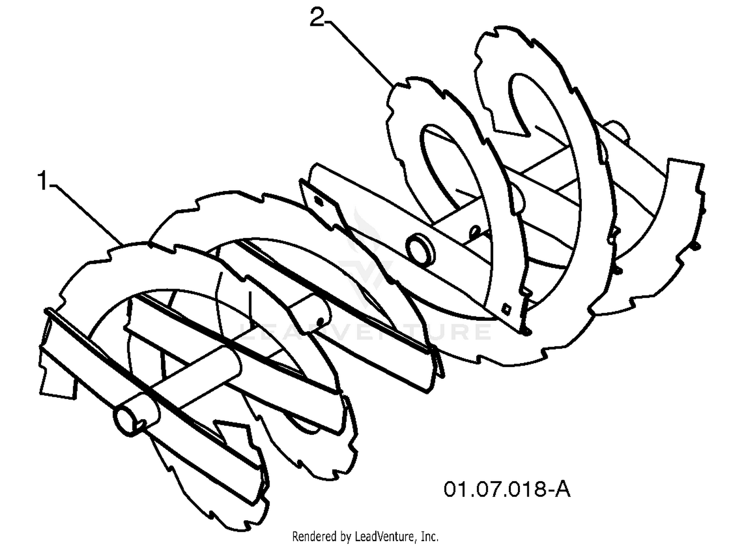 Auger Housing / Impeller Assembly