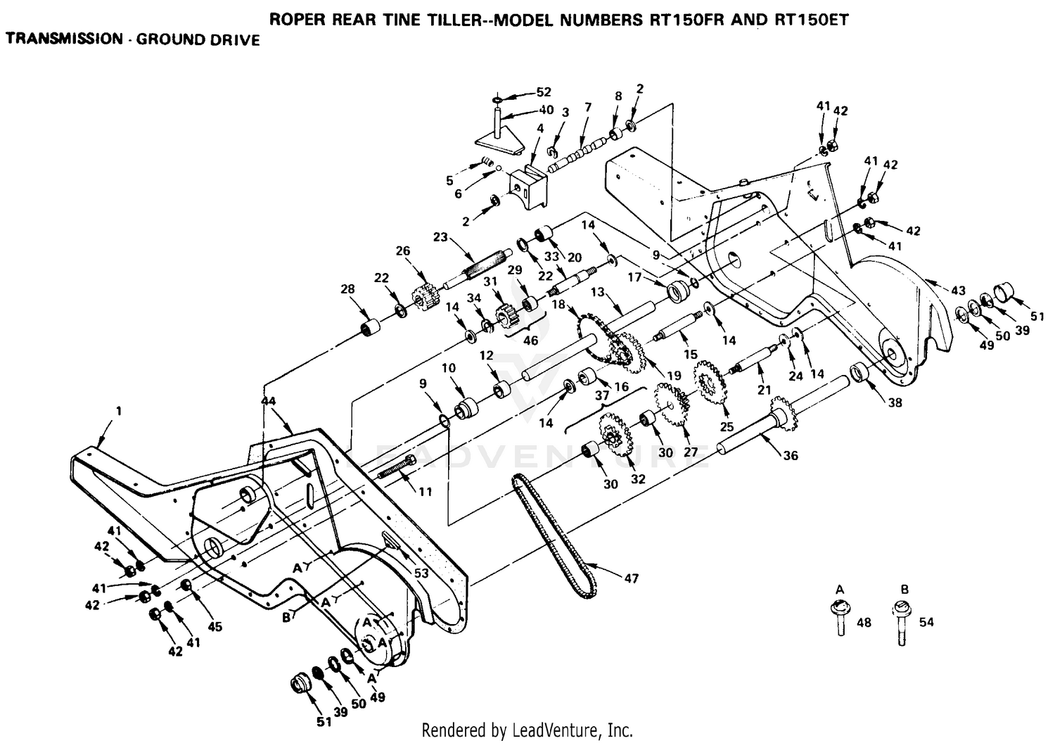 TRANSMISSION P/N BREAKOUT