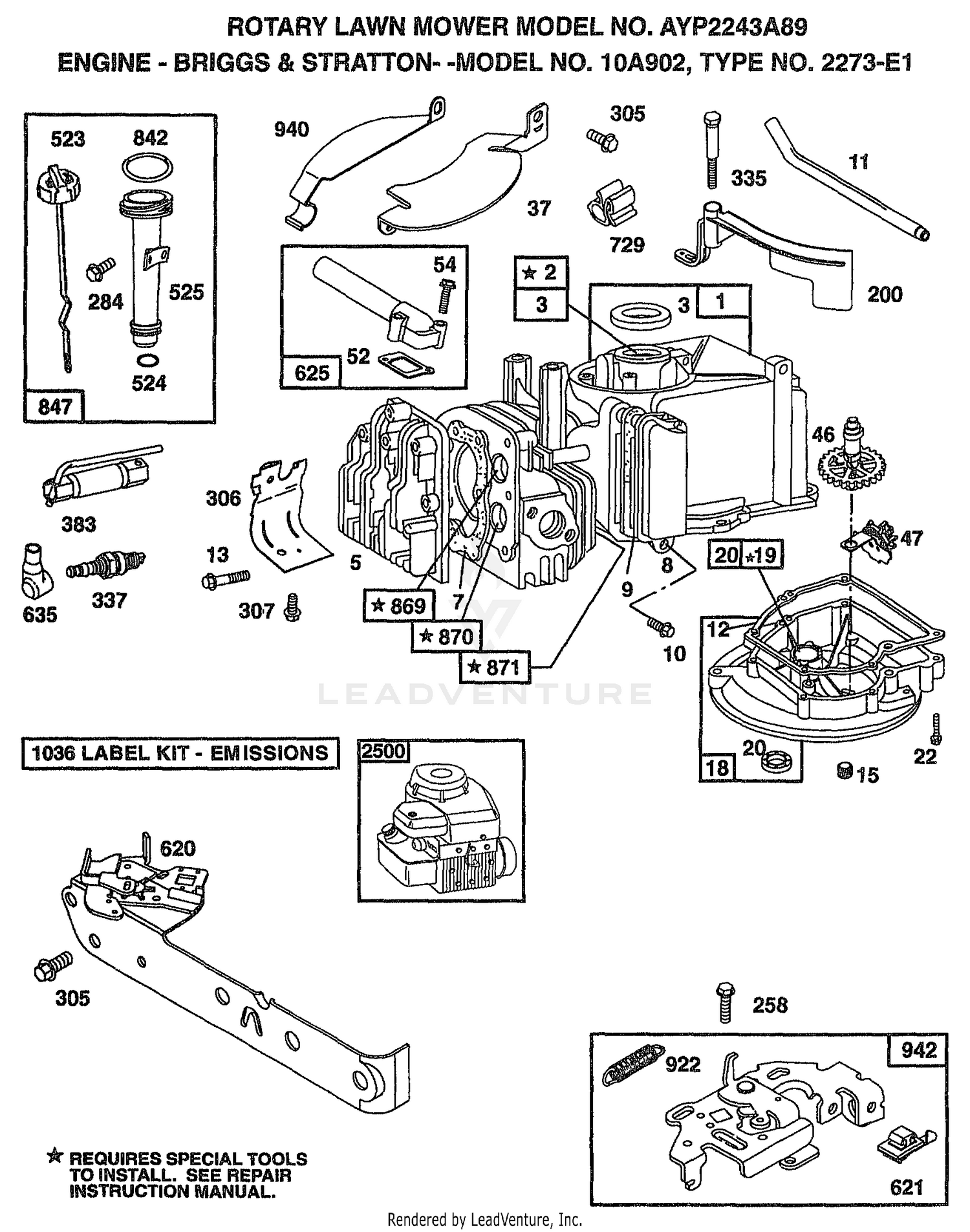 ENGINE-BRIGGS AND STRATTON