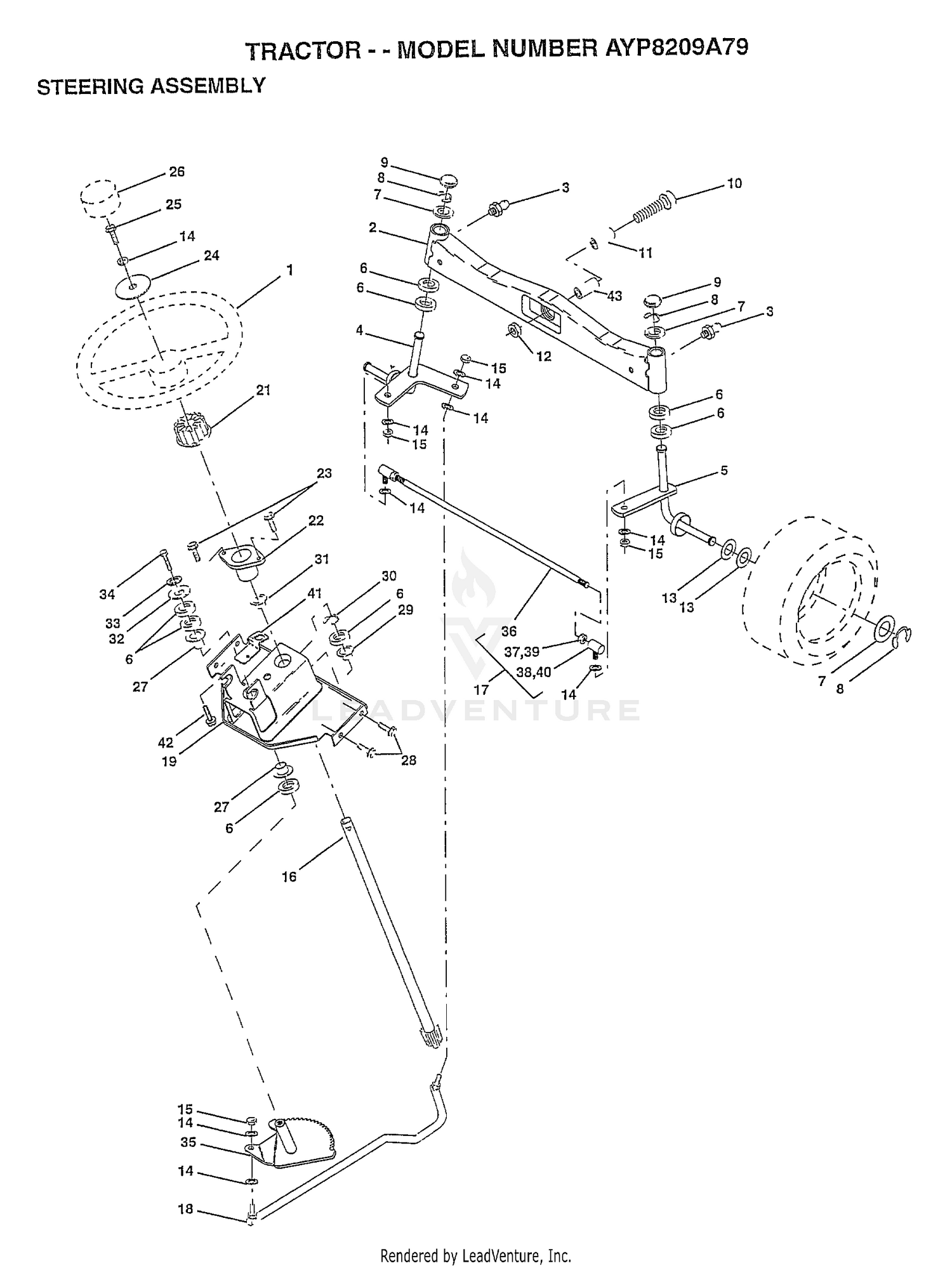 STEERING ASSY