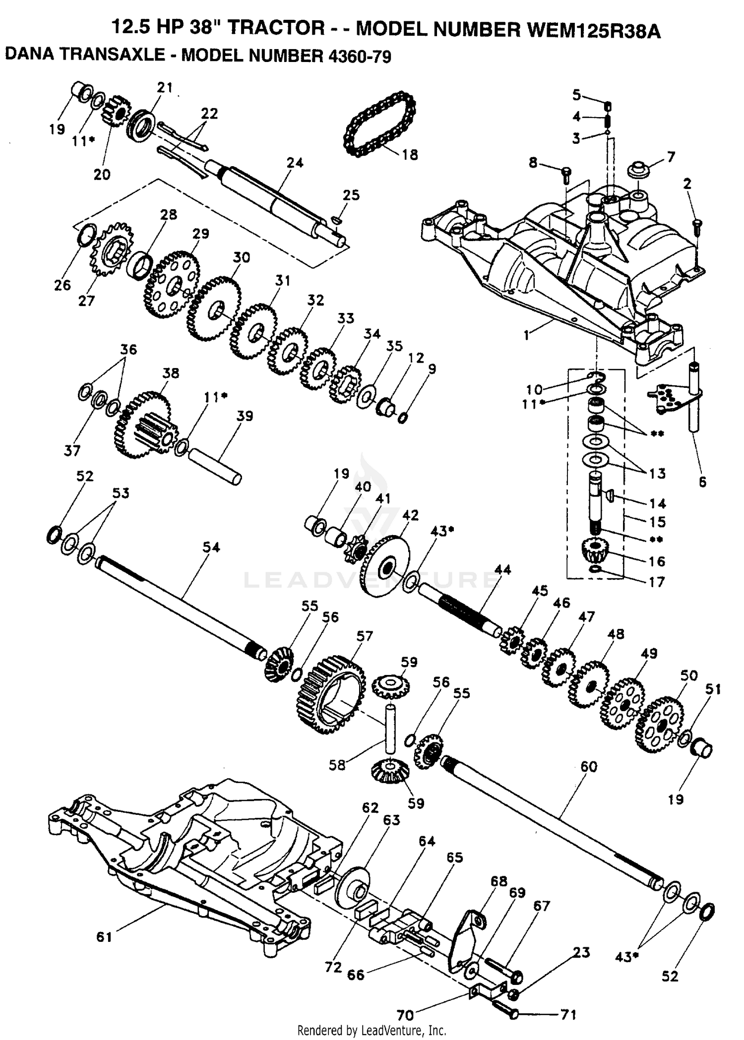 DANA TRANSAXLE