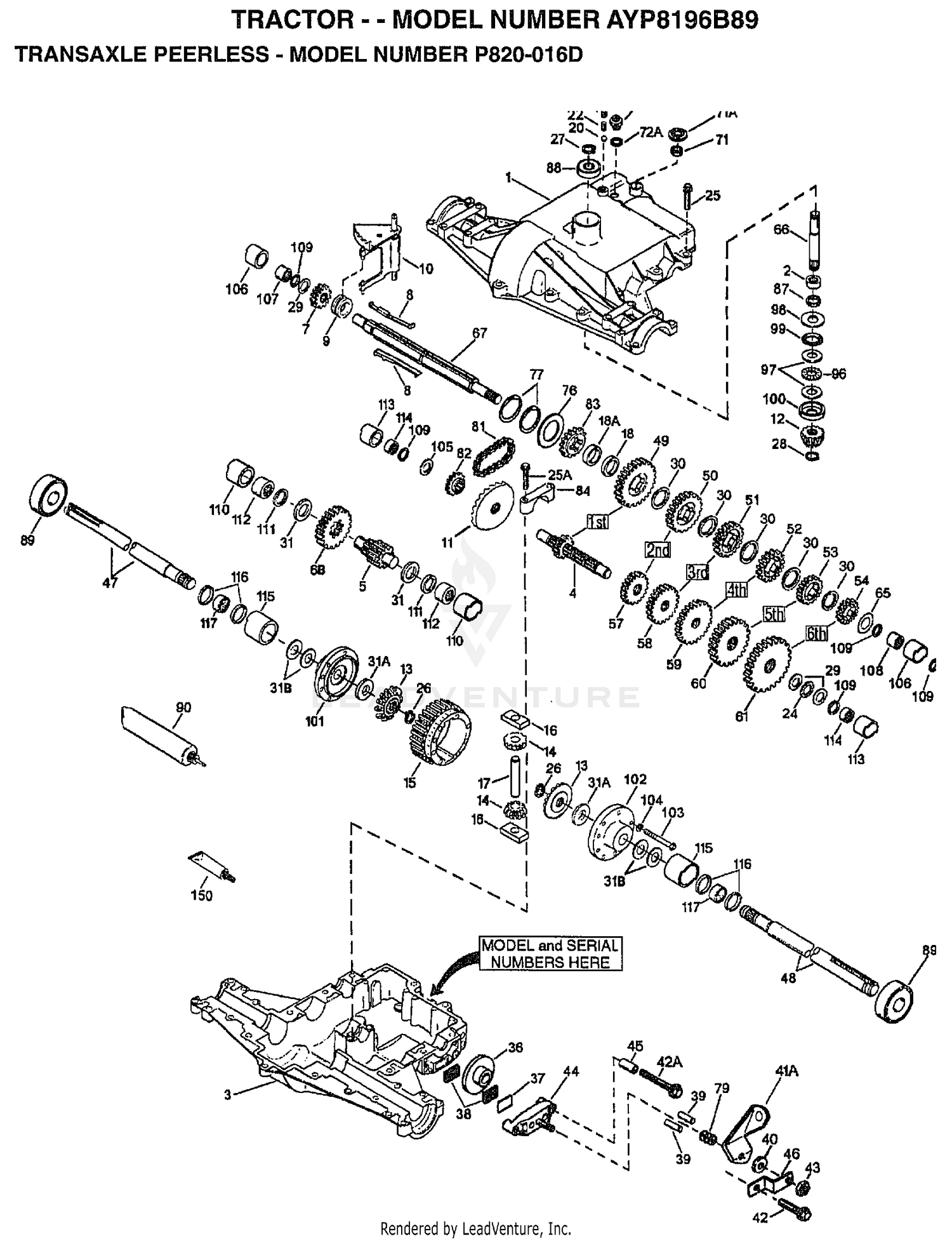 TRANSAXLE PEERLESS