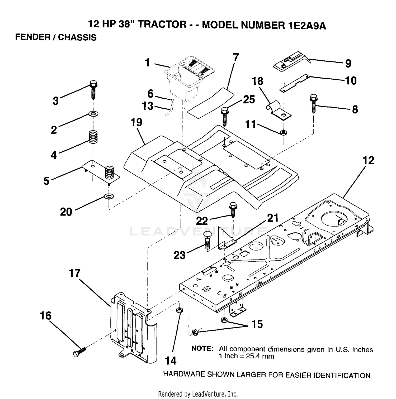 FENDER/CHASSIS
