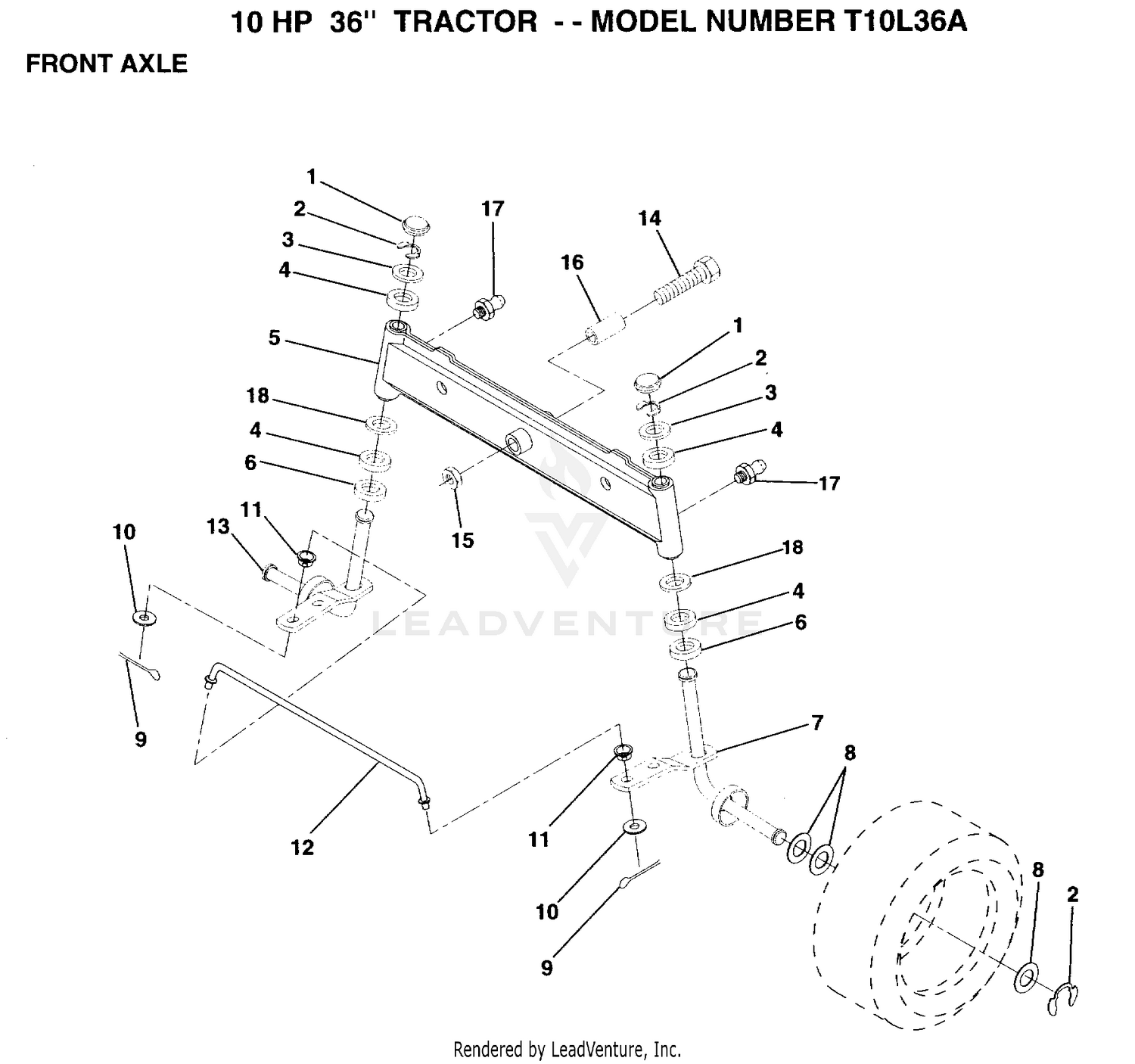 FRONT AXLE