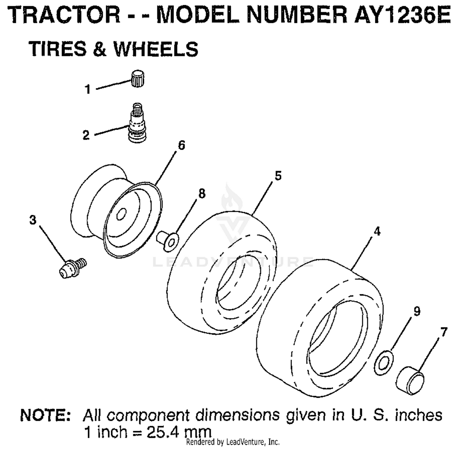 TIRES AND WHEELS
