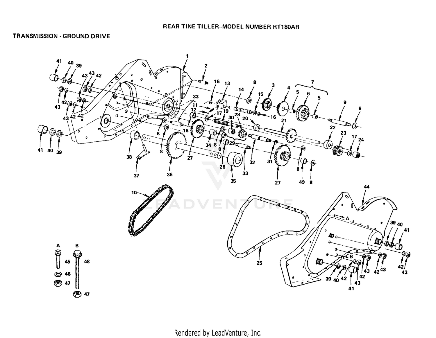 TRANSMISSION P/N BREAKOUT