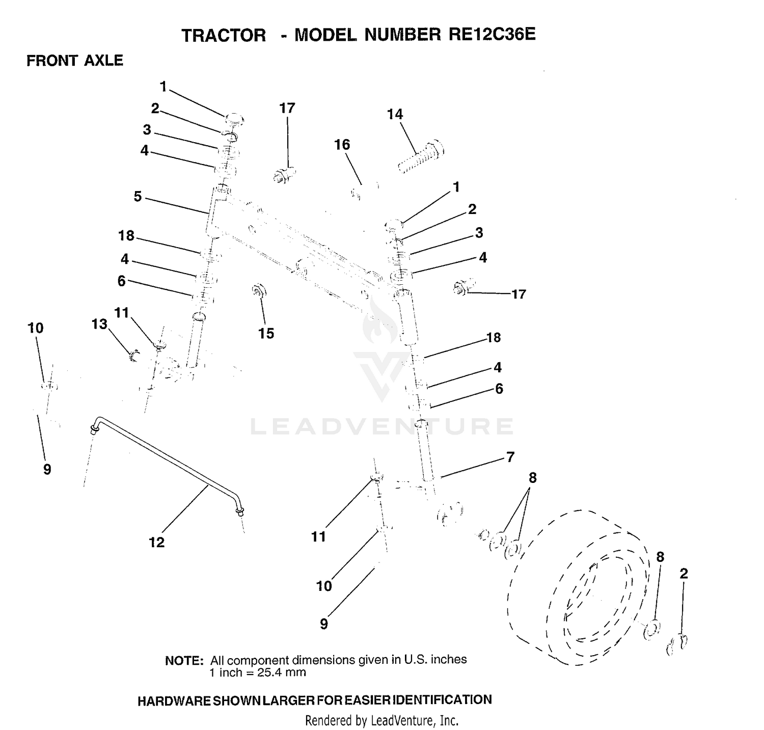 FRONT AXLE