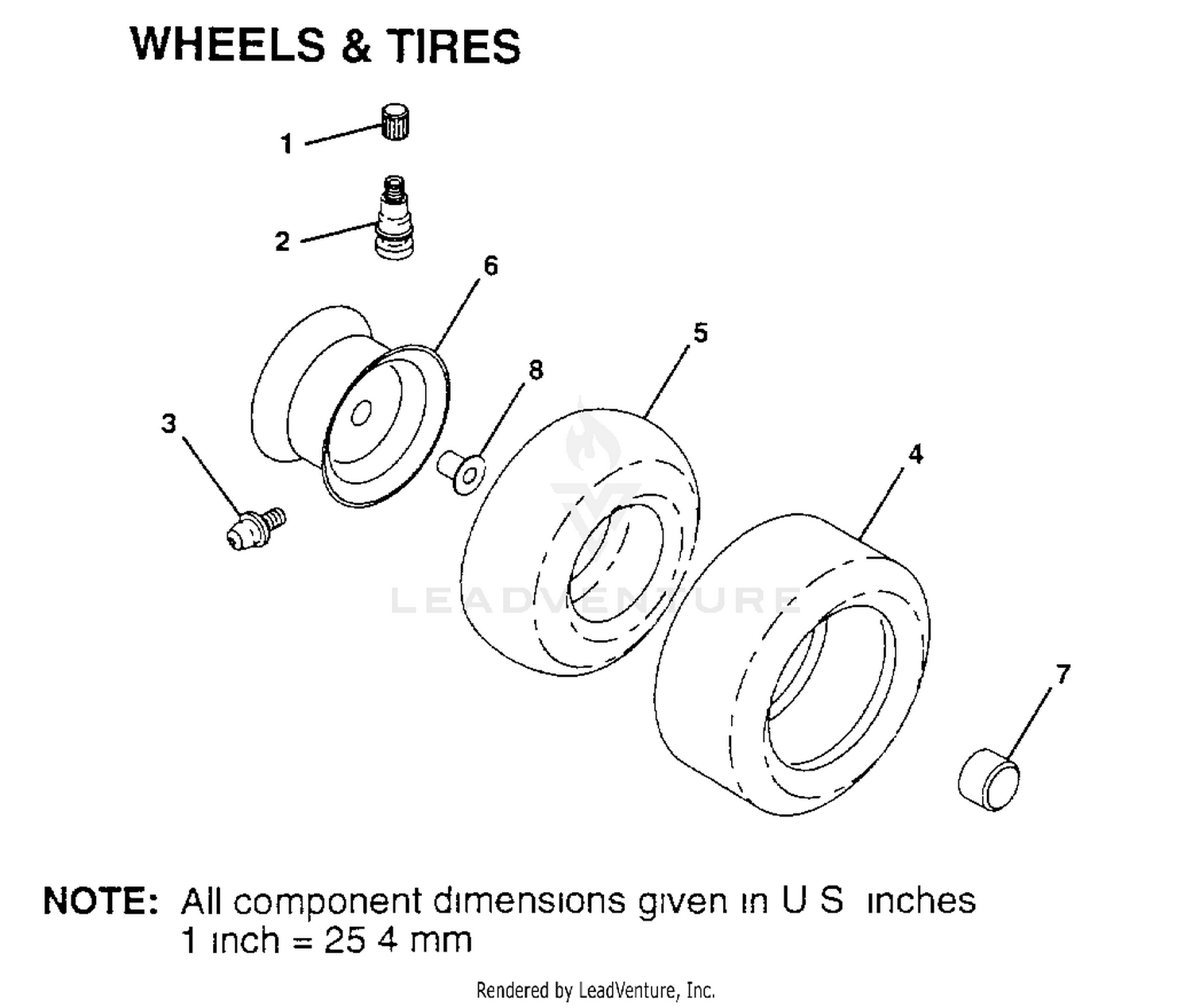 WHEELS AND TIRES