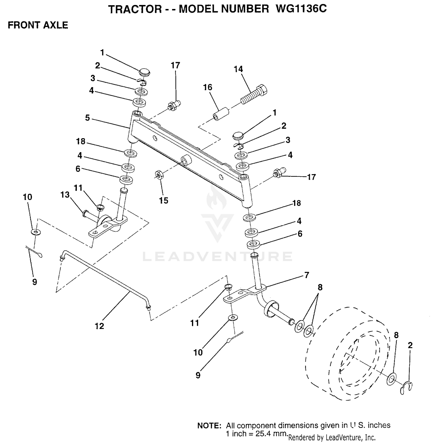 FRONT AXLE