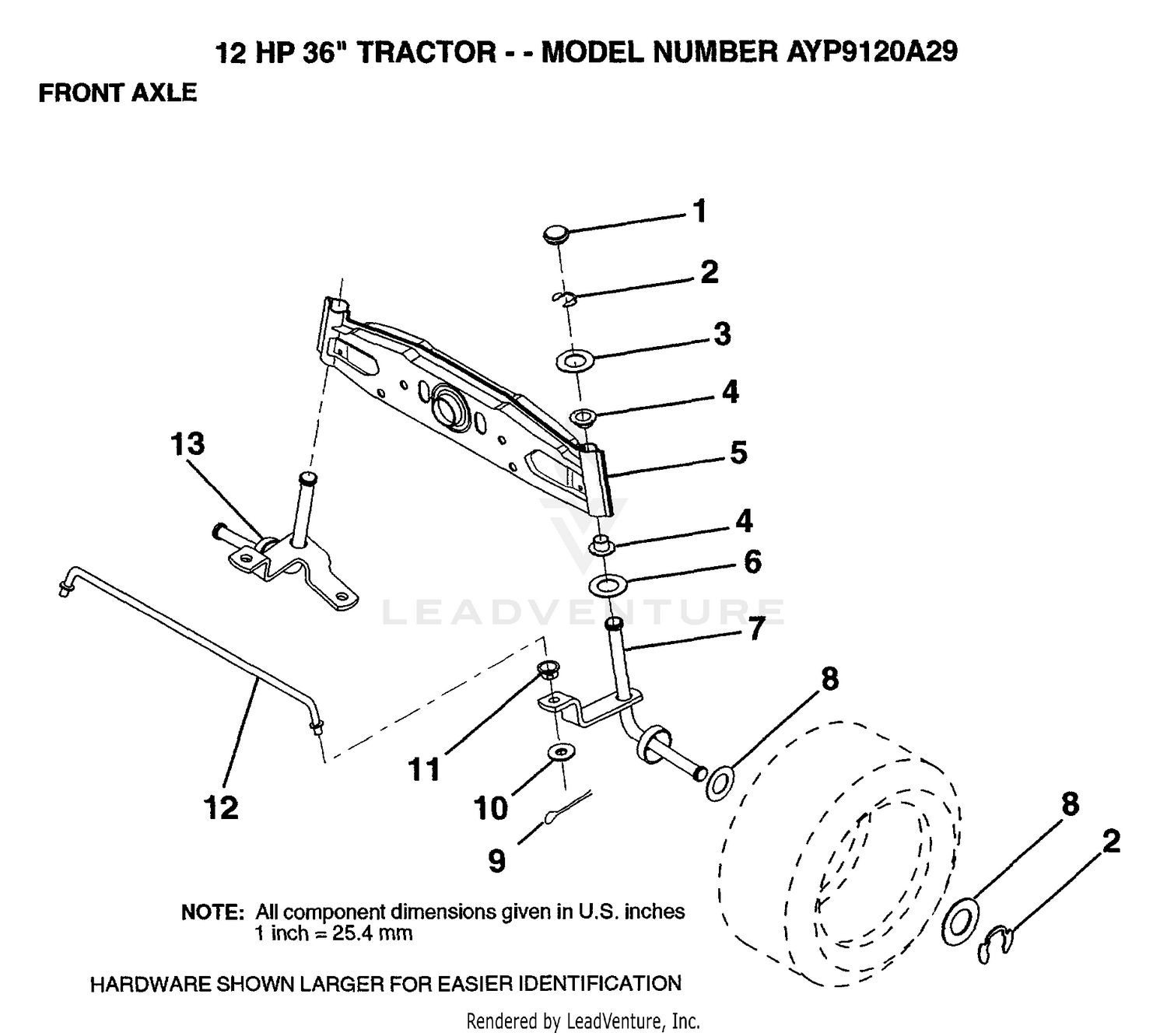 FRONT AXLE