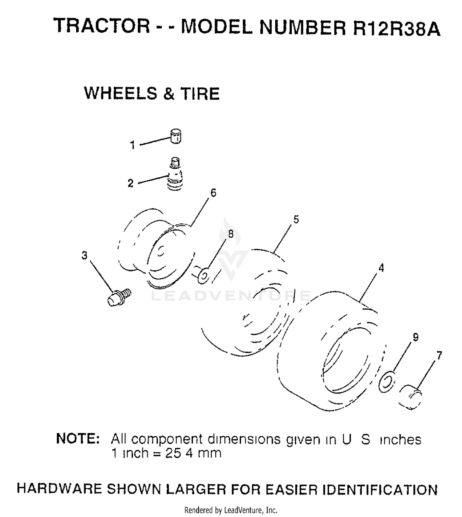 WHEELS AND TIRES