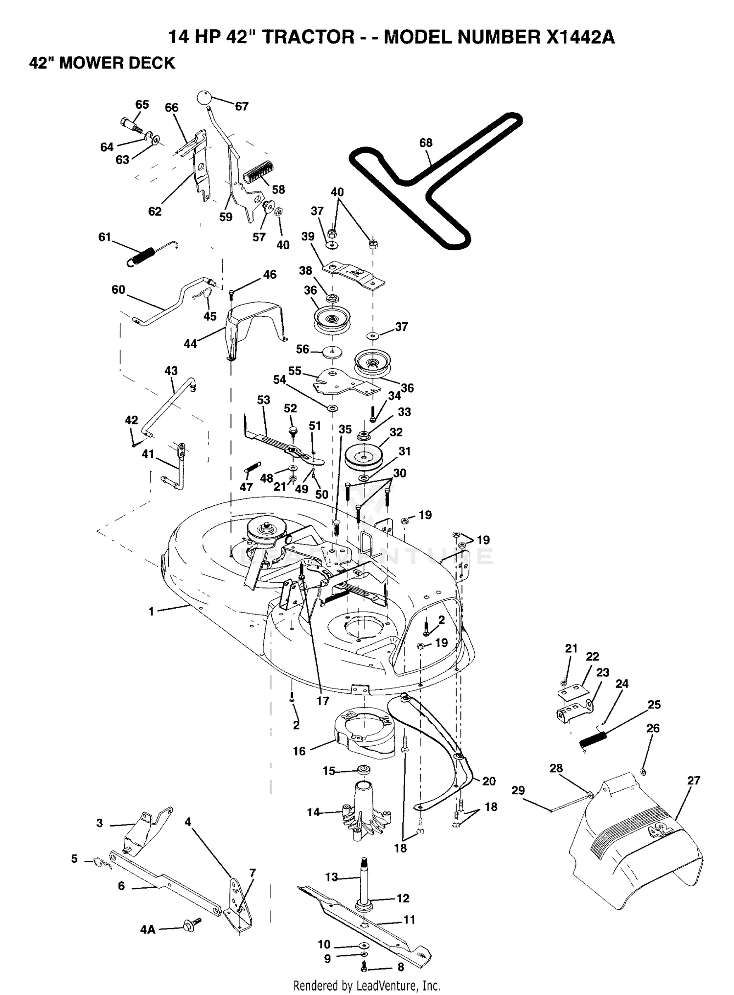MOWER DECK