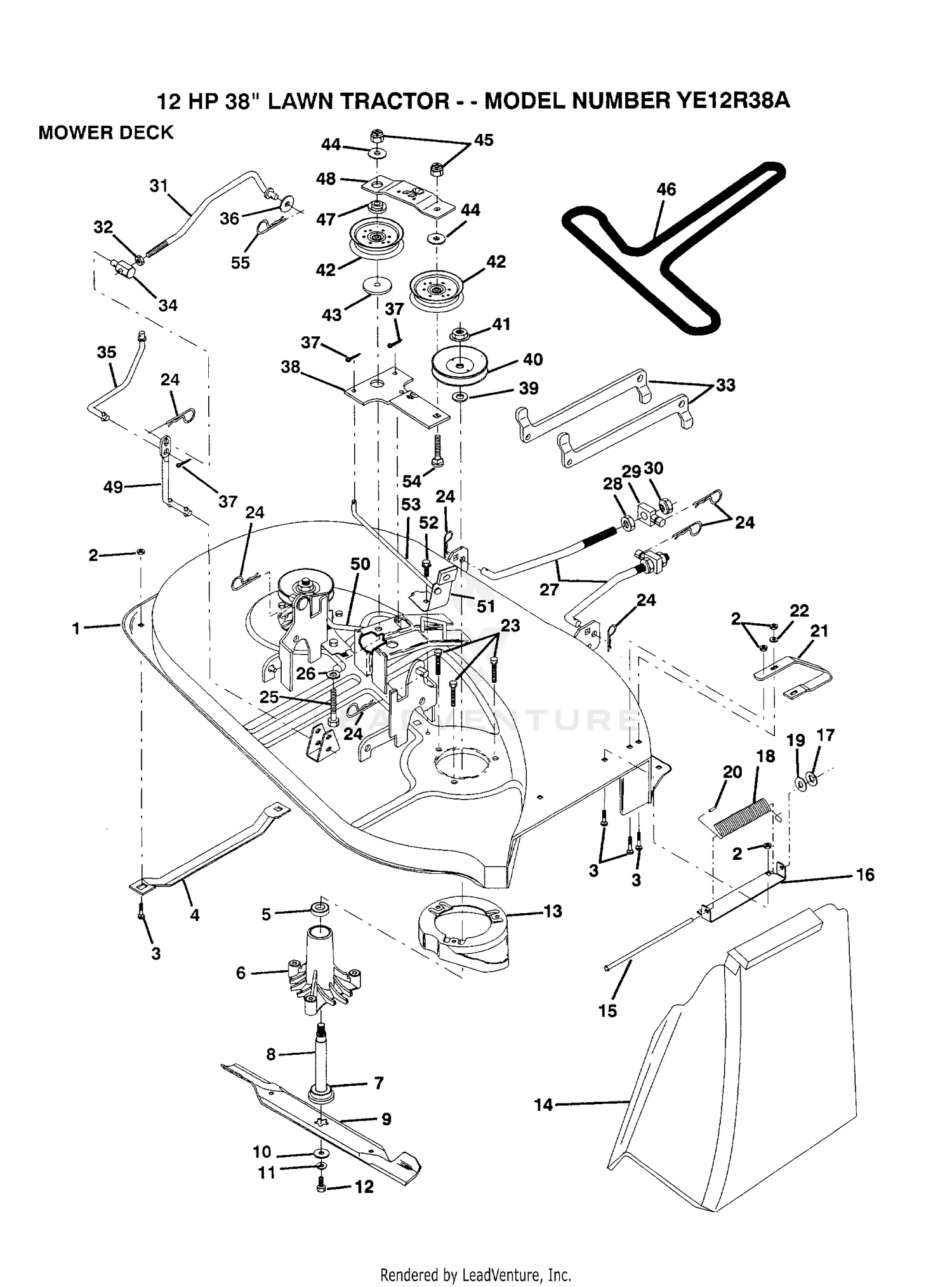 MOWER DECK