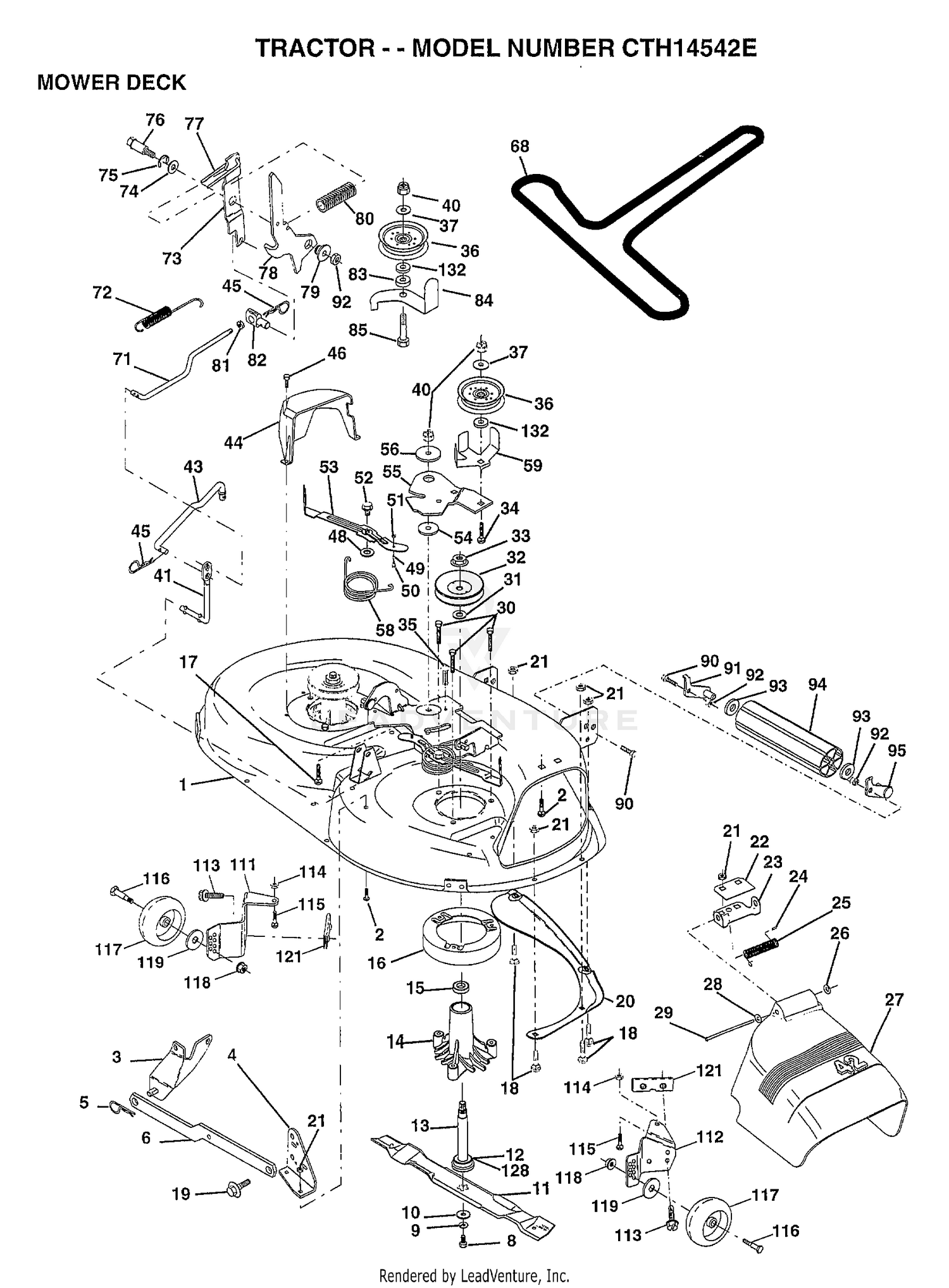 MOWER DECK