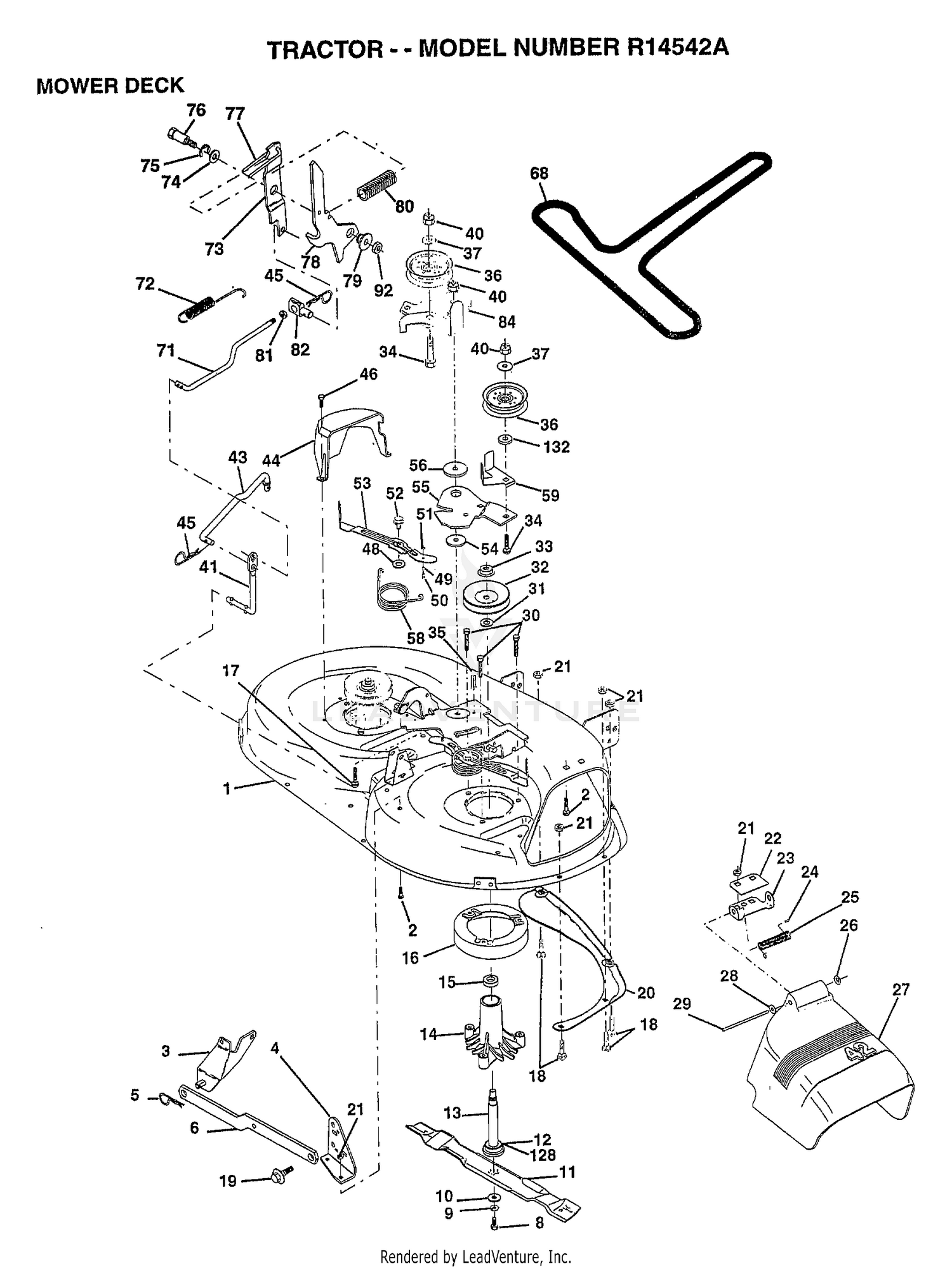 MOWER DECK