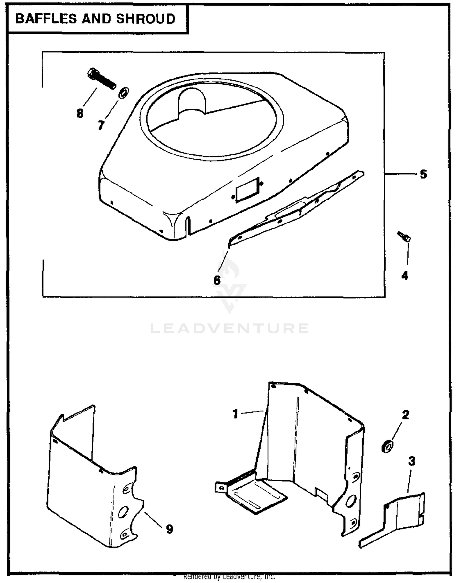 BAFFLES AND SHROUD