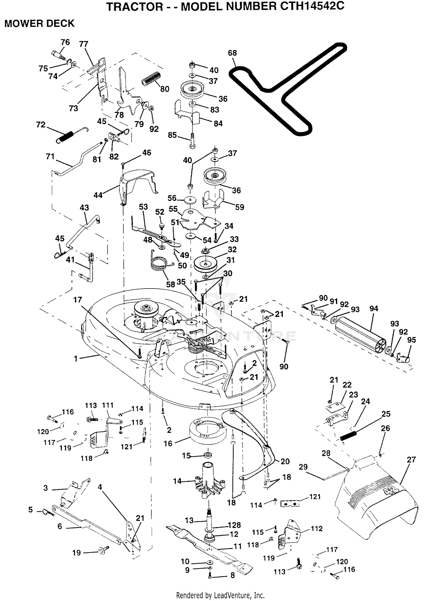 MOWER DECK