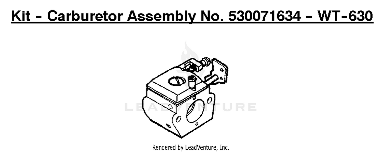 Kit - Carburetor Assembly