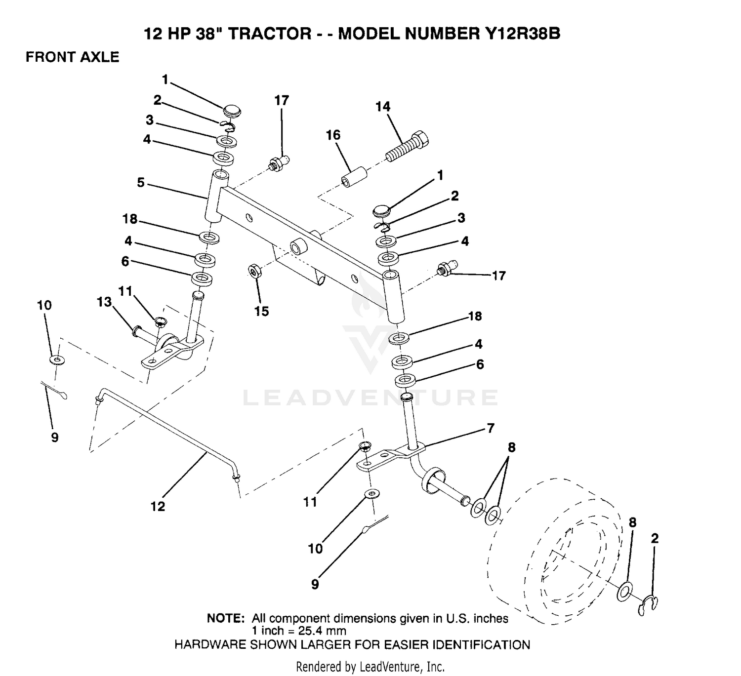 FRONT AXLE