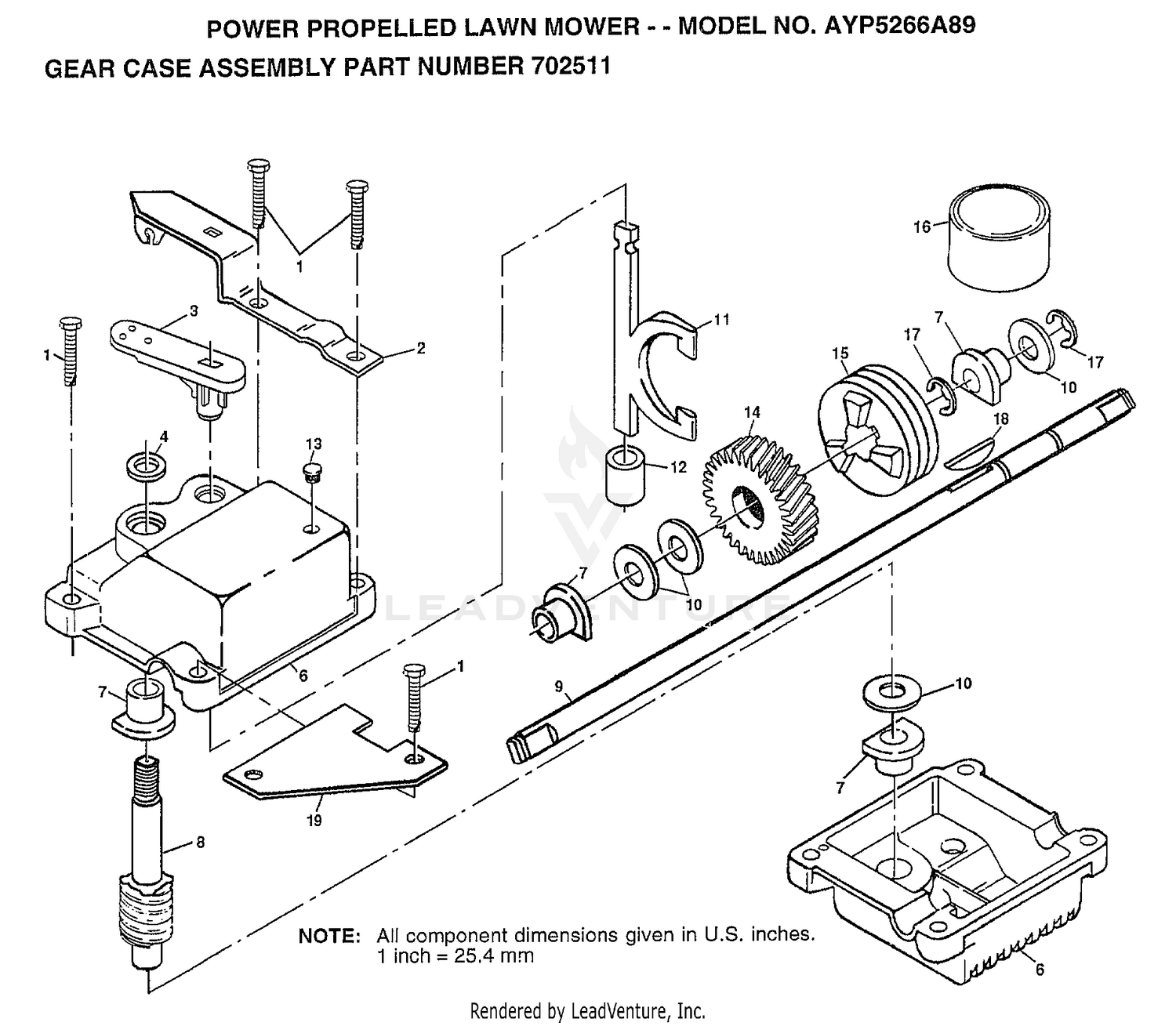 GEAR CASE ASSEMBLY