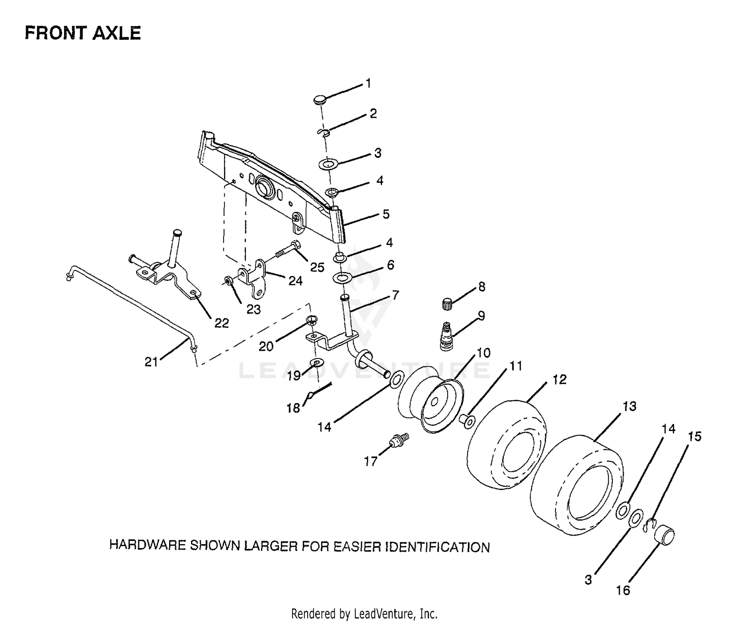 FRONT AXLE