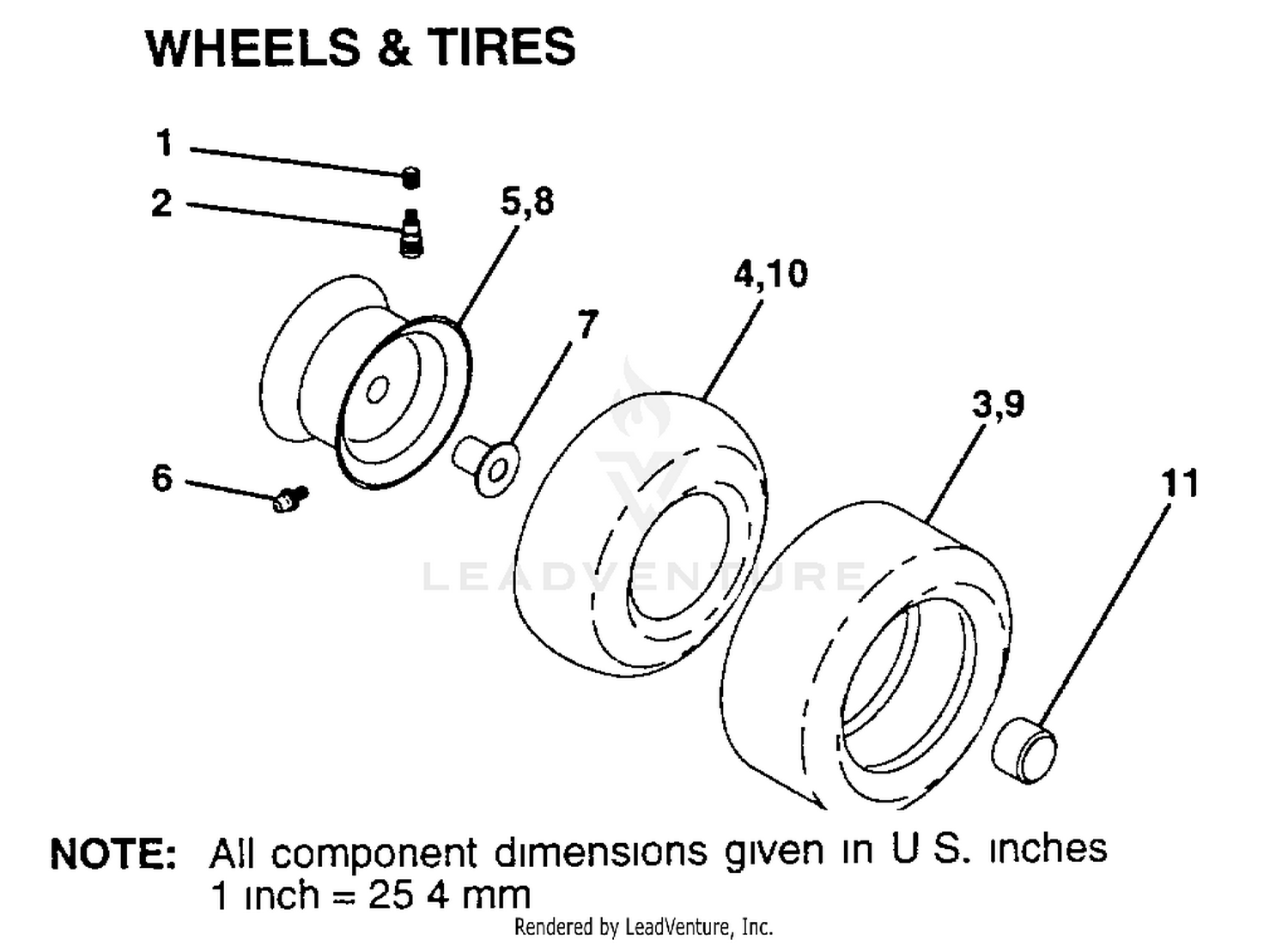 WHEELS AND TIRES