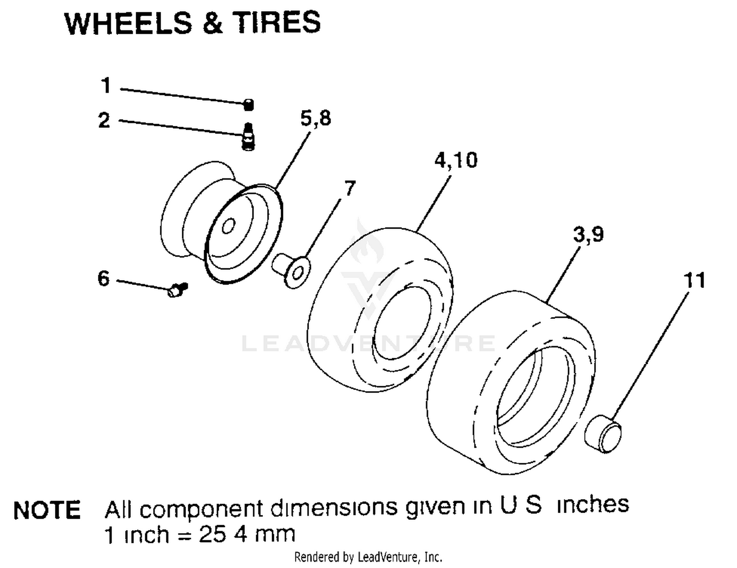 WHEELS AND TIRES