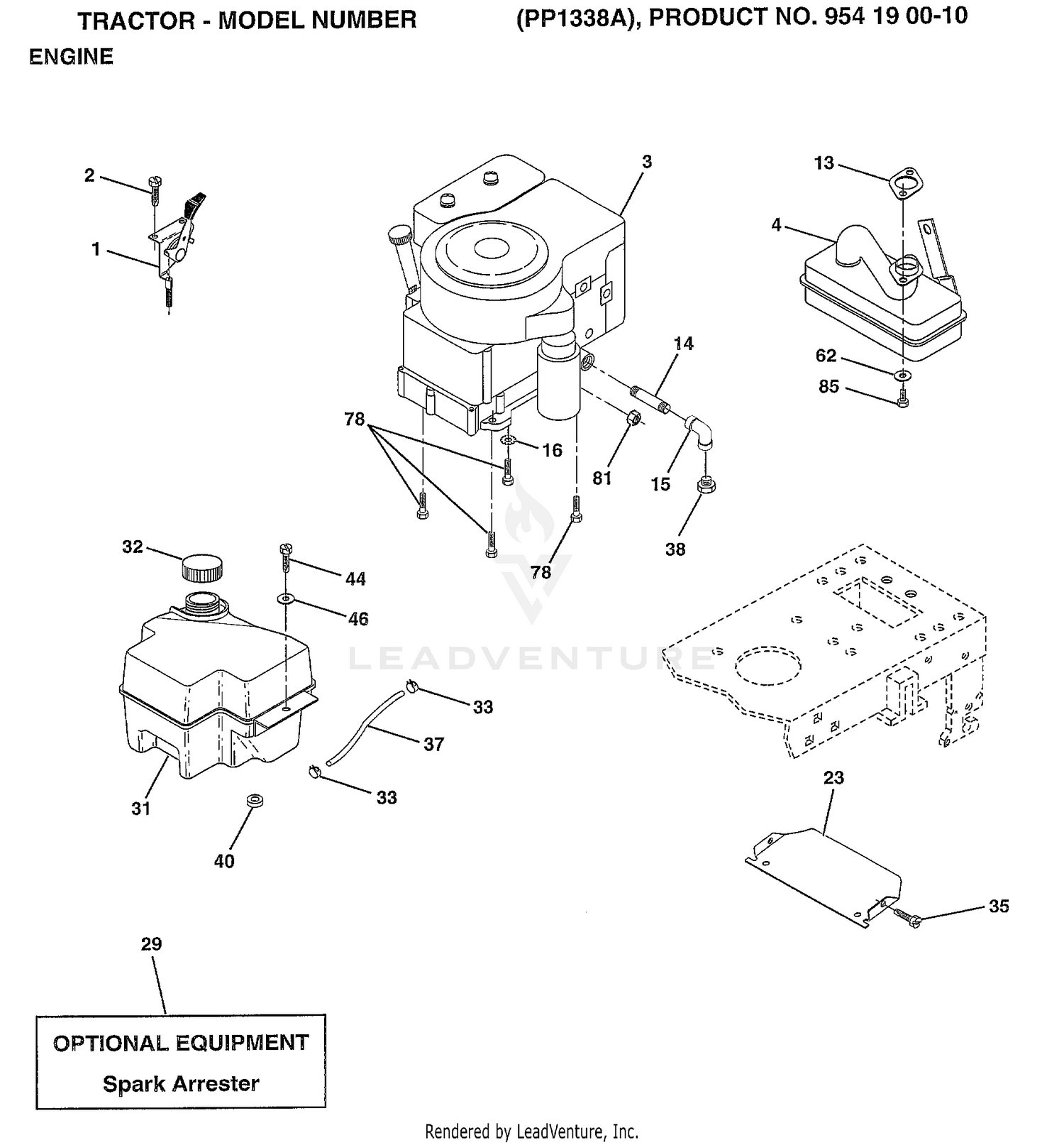Assembly diagram