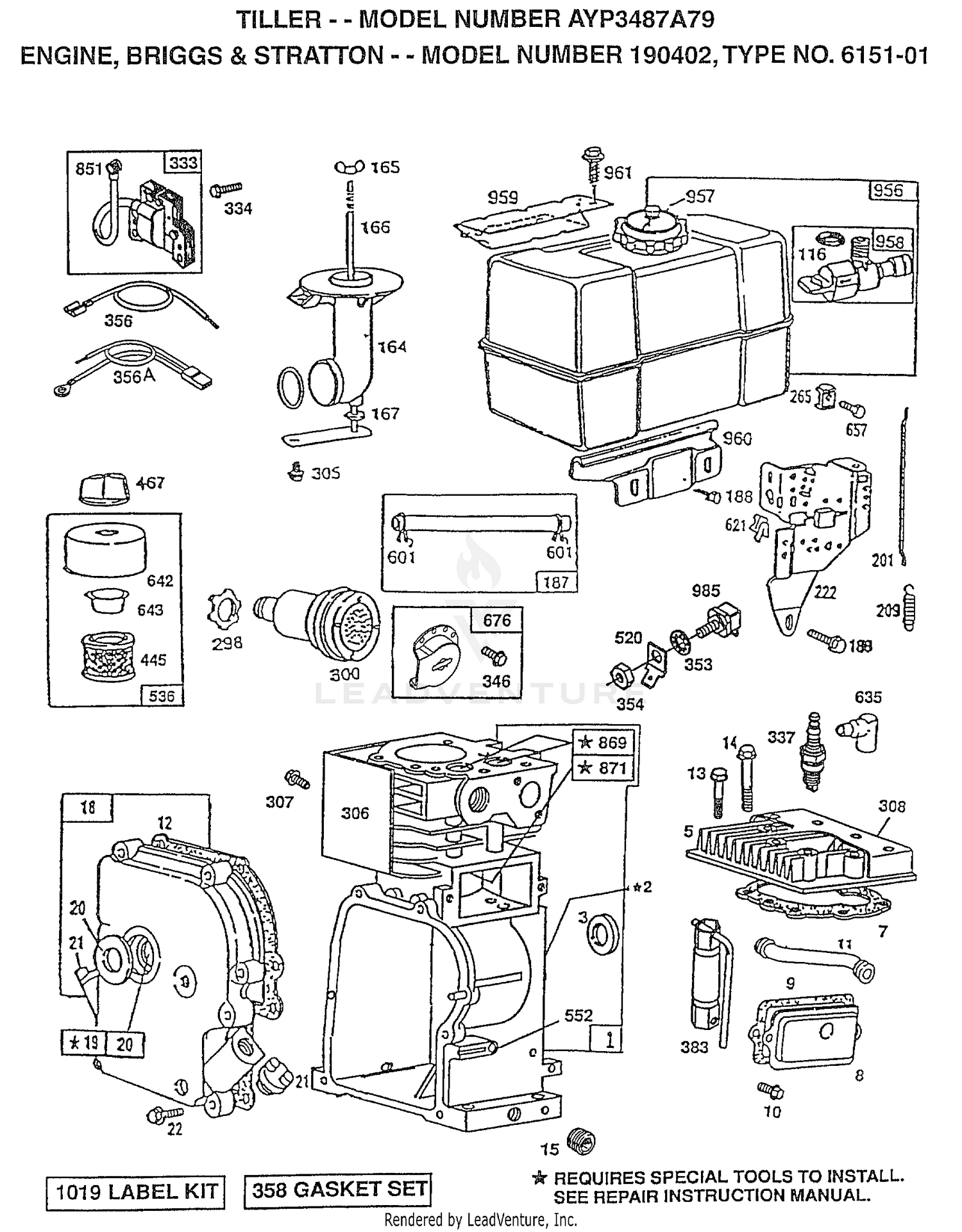 Assembly diagram