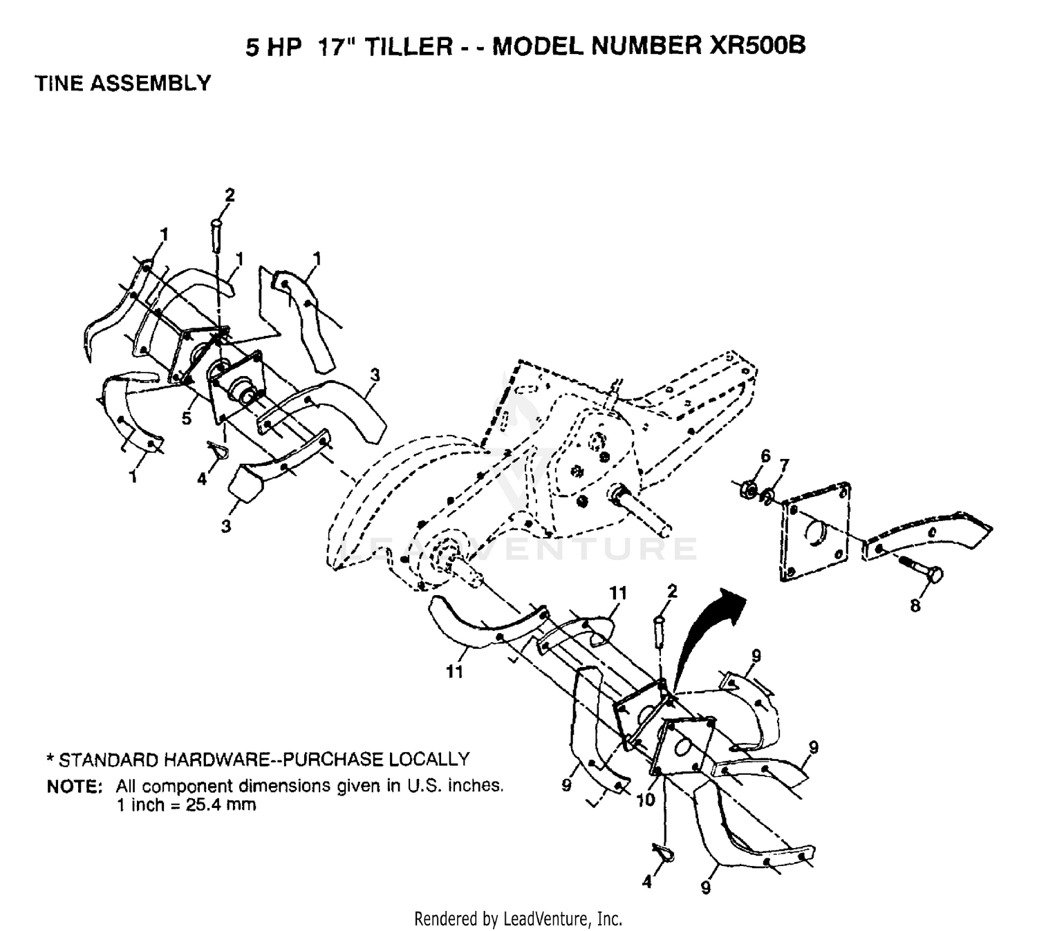 TINE ASSEMBLY