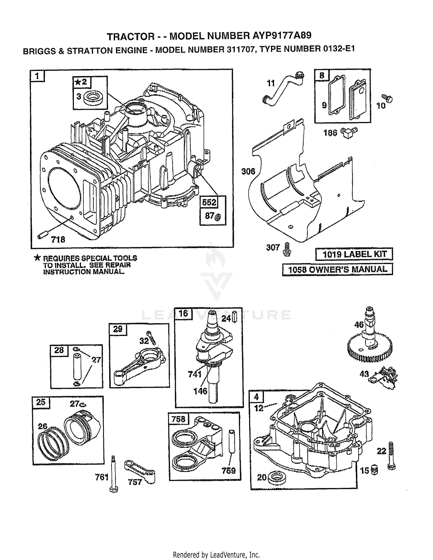 ENGINE-BRIGGS AND STRATTON