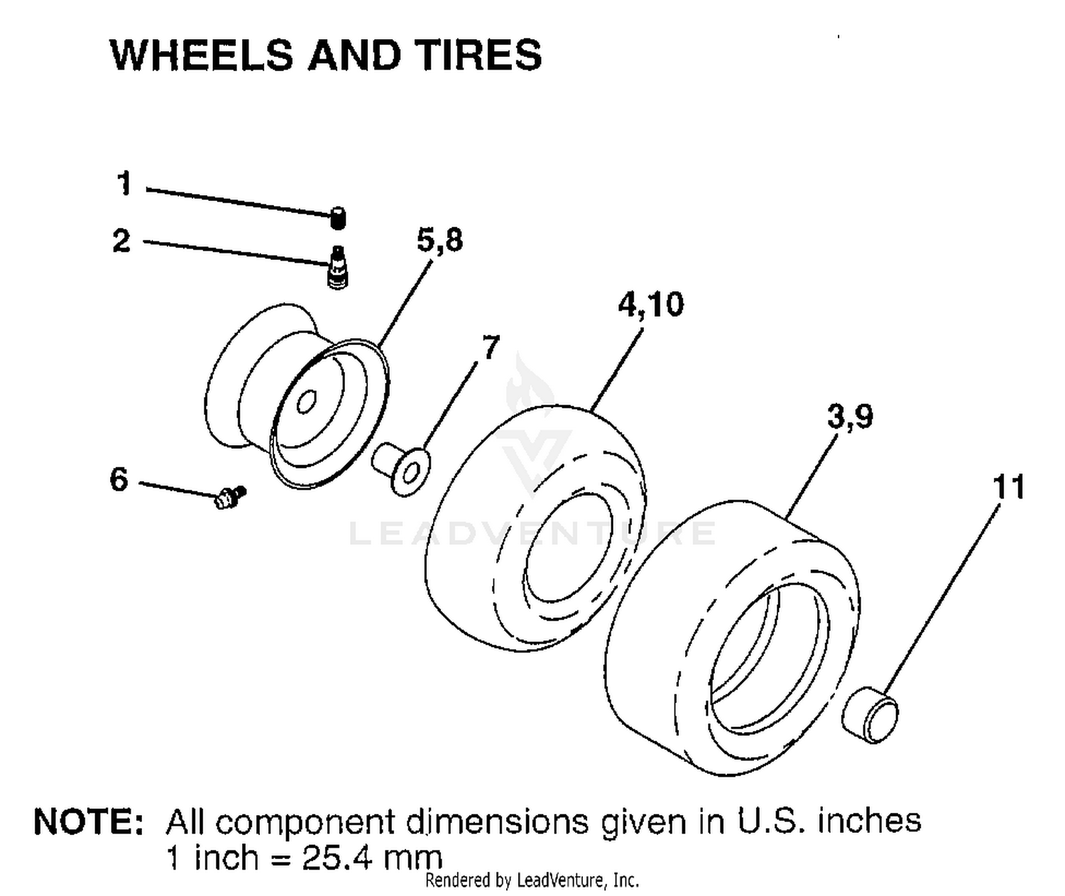 WHEELS AND TIRES