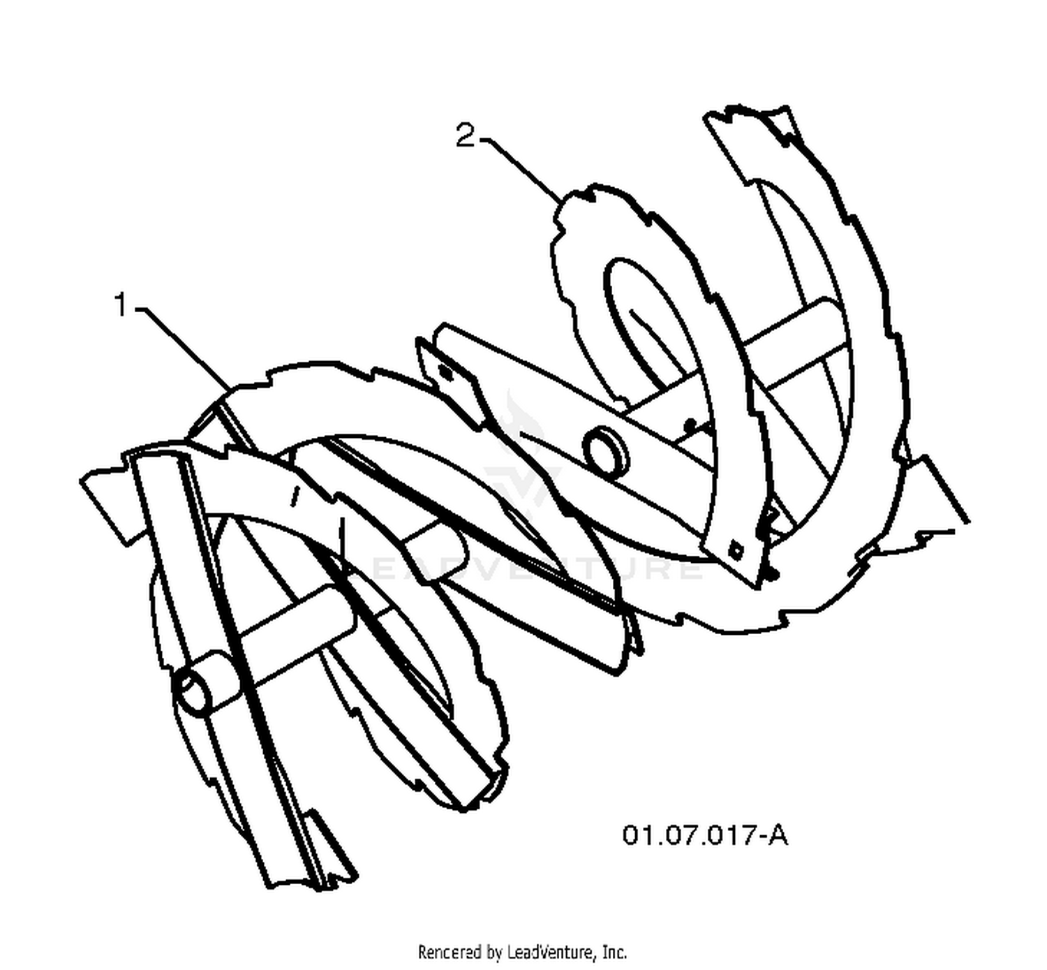 AUGER HOUSING IMPELLER