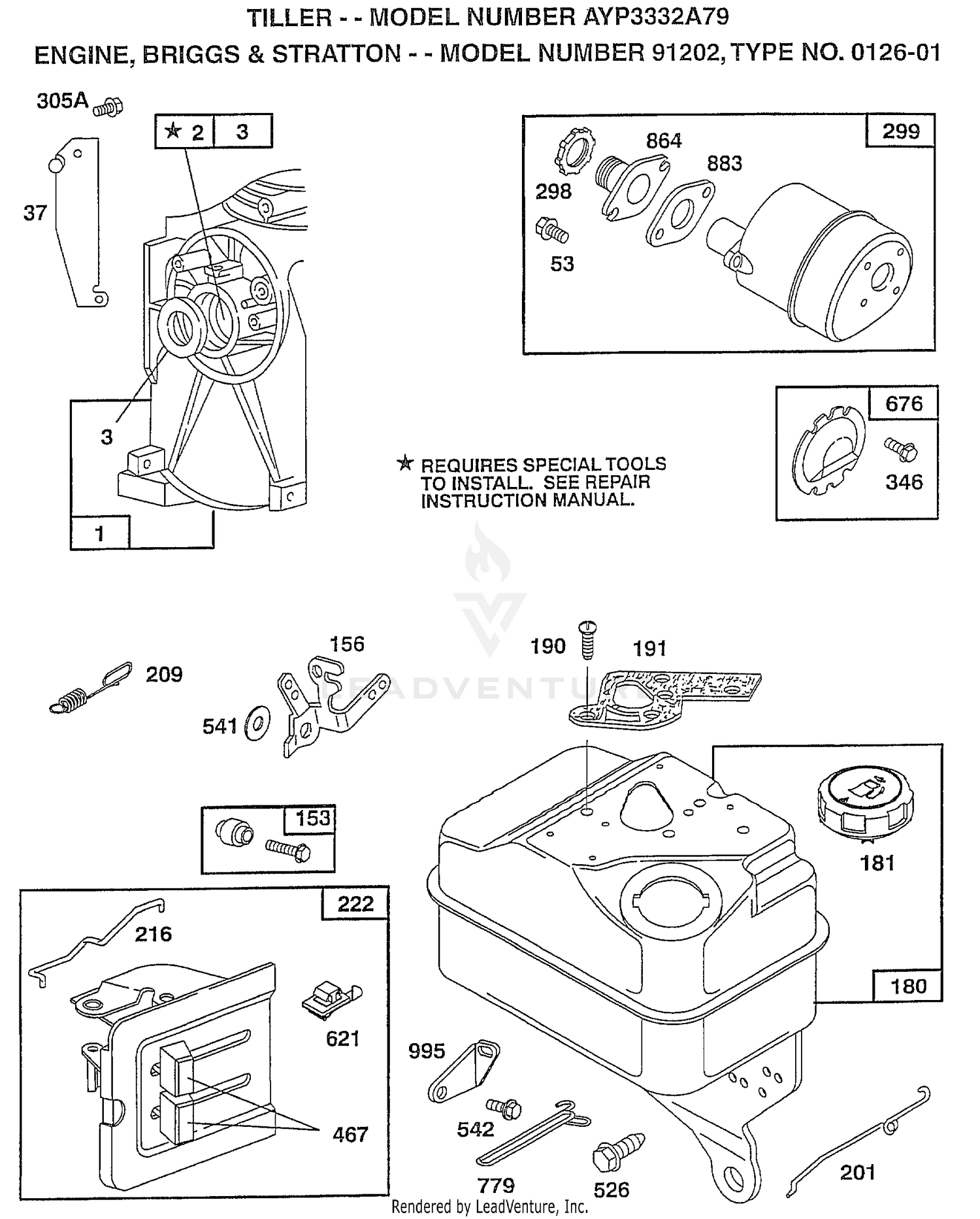 ENGINE (BRIGGS & STRATTON)