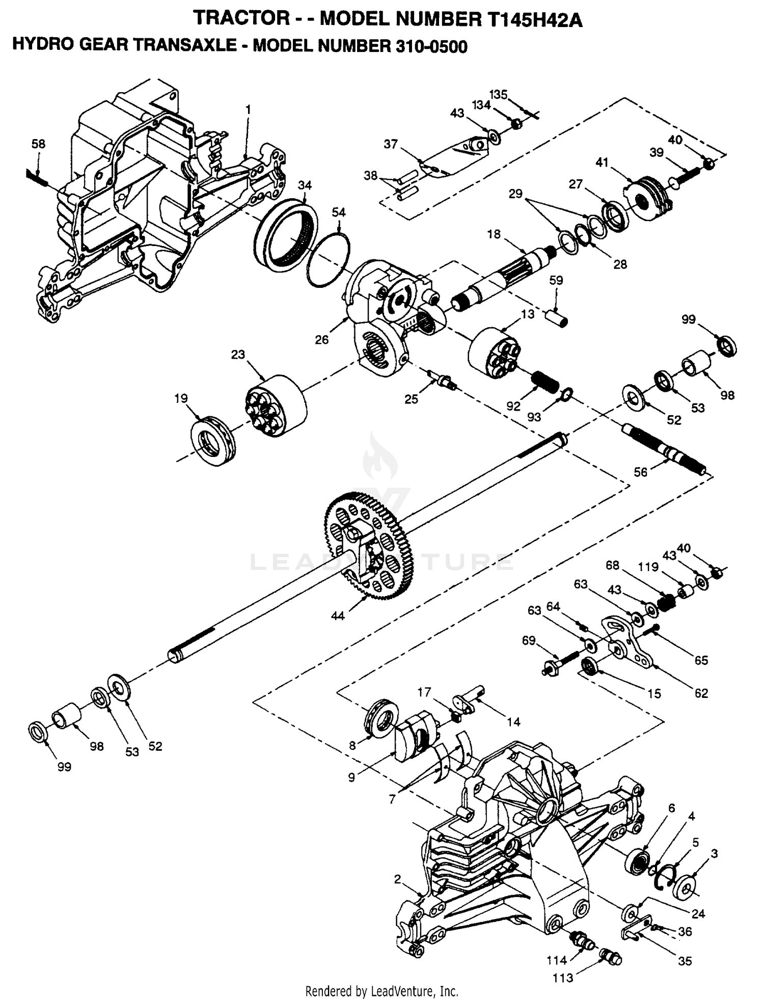 HYDRO GEAR TRANSAXLE