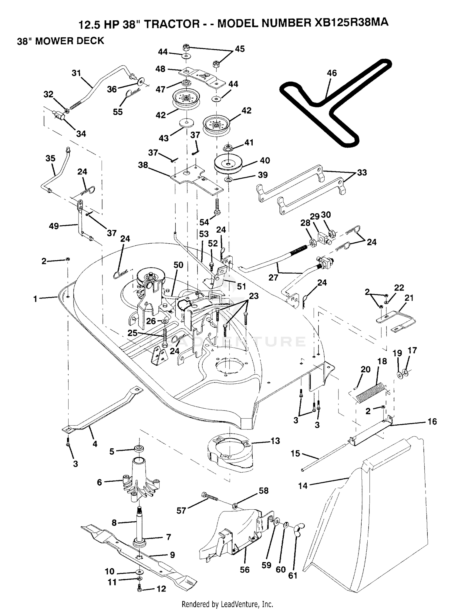 MOWER DECK